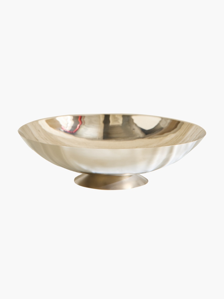 Bliss Samaya Decorative Centrepiece Bowl with Base - 30x30x6 cm
