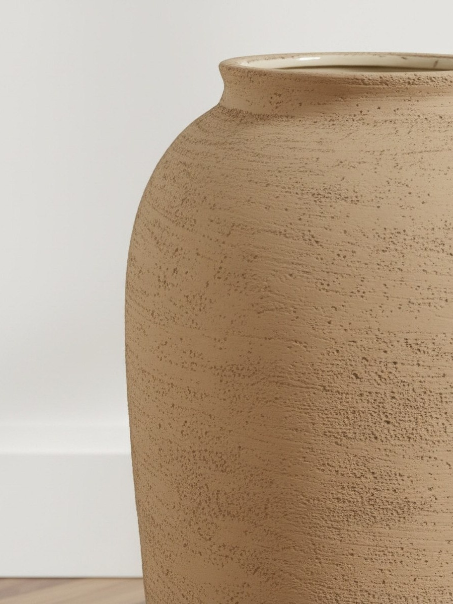 Umber Lavasa-Renee Decorative Ceramic Floor Vase - 27x27x60 cm