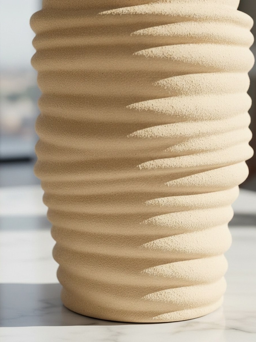 Fresco-Nellie Decorative Ceramic Vase - 15.5x15.5x26 cm