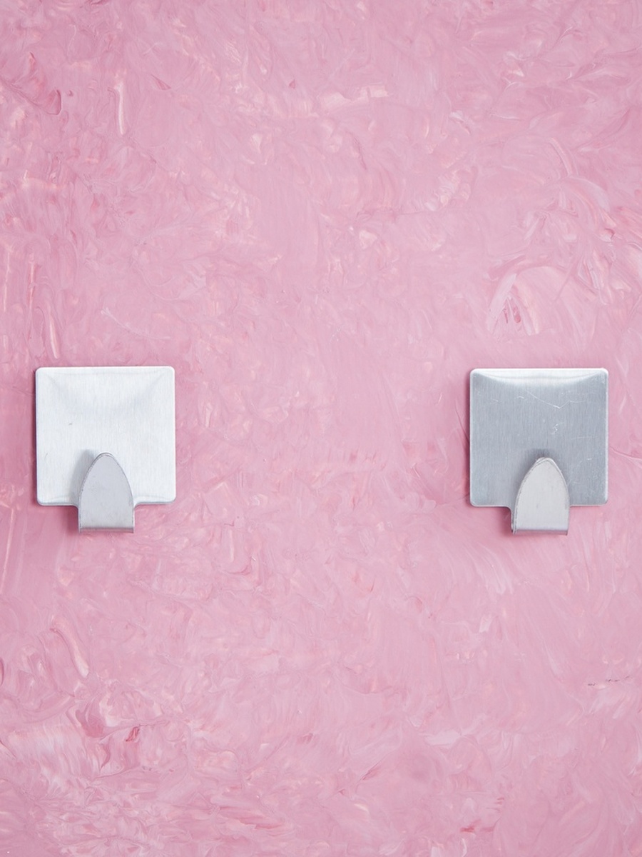 Square Metal Hook - Set of 2