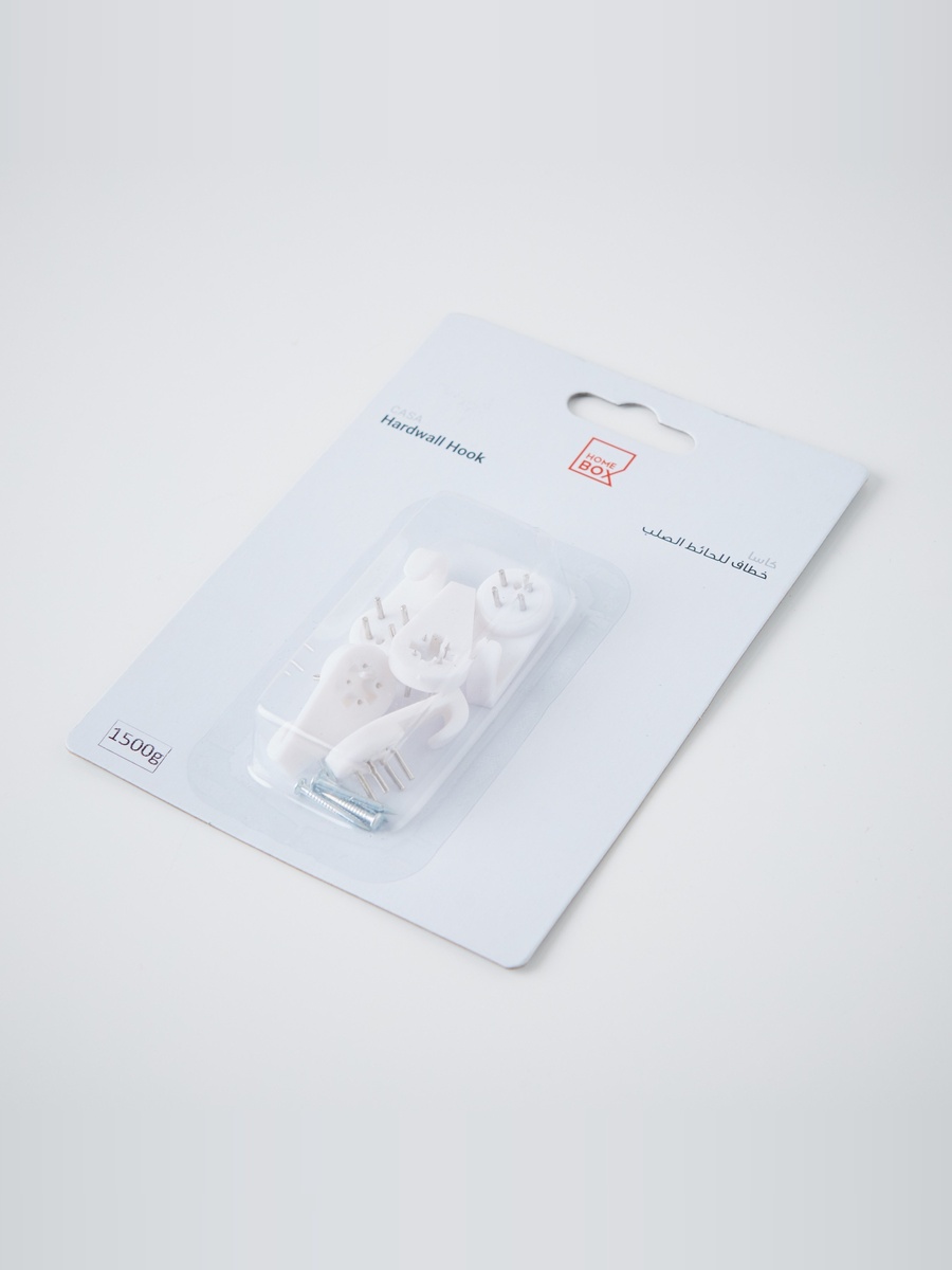 Hard Wall Hooks - Set of 5