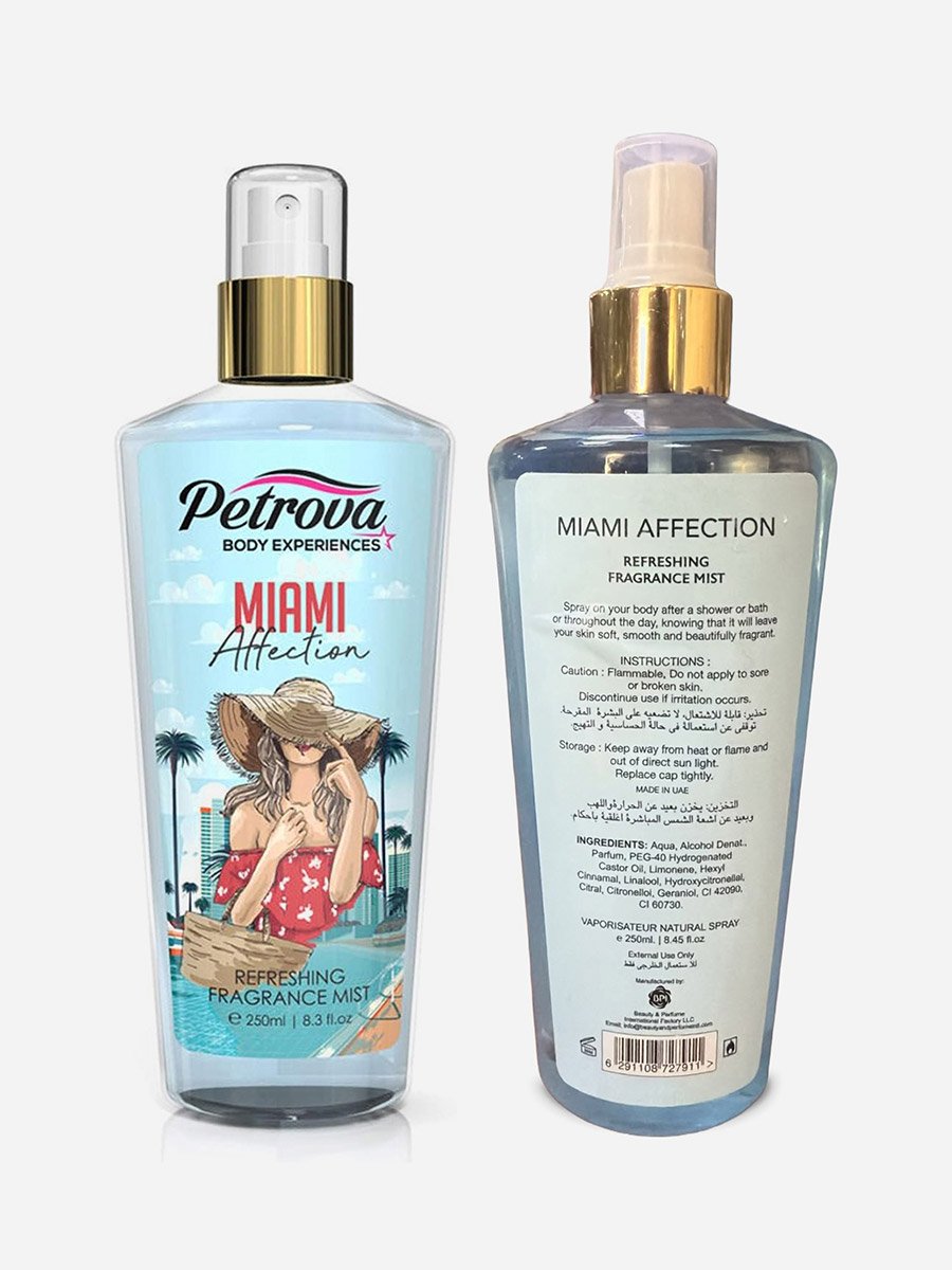 Miami Affection 250ml Fragrance Mist
