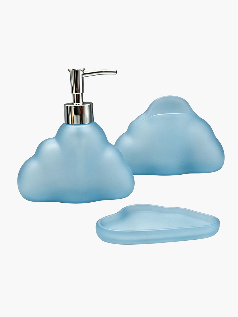 Mist Cloud 3-Piece Bath Set