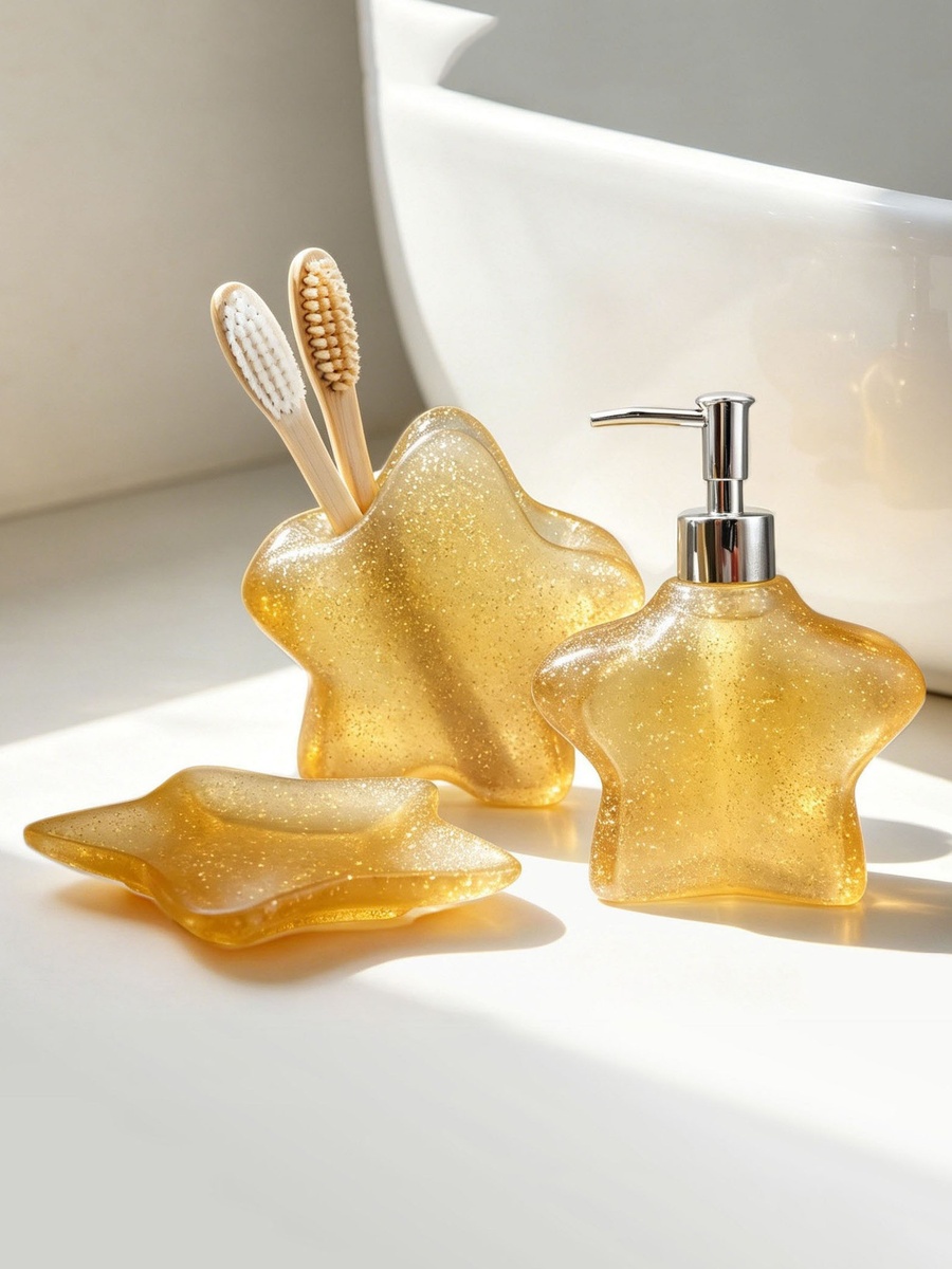 Mist Star Glitter Bath - Set of 3