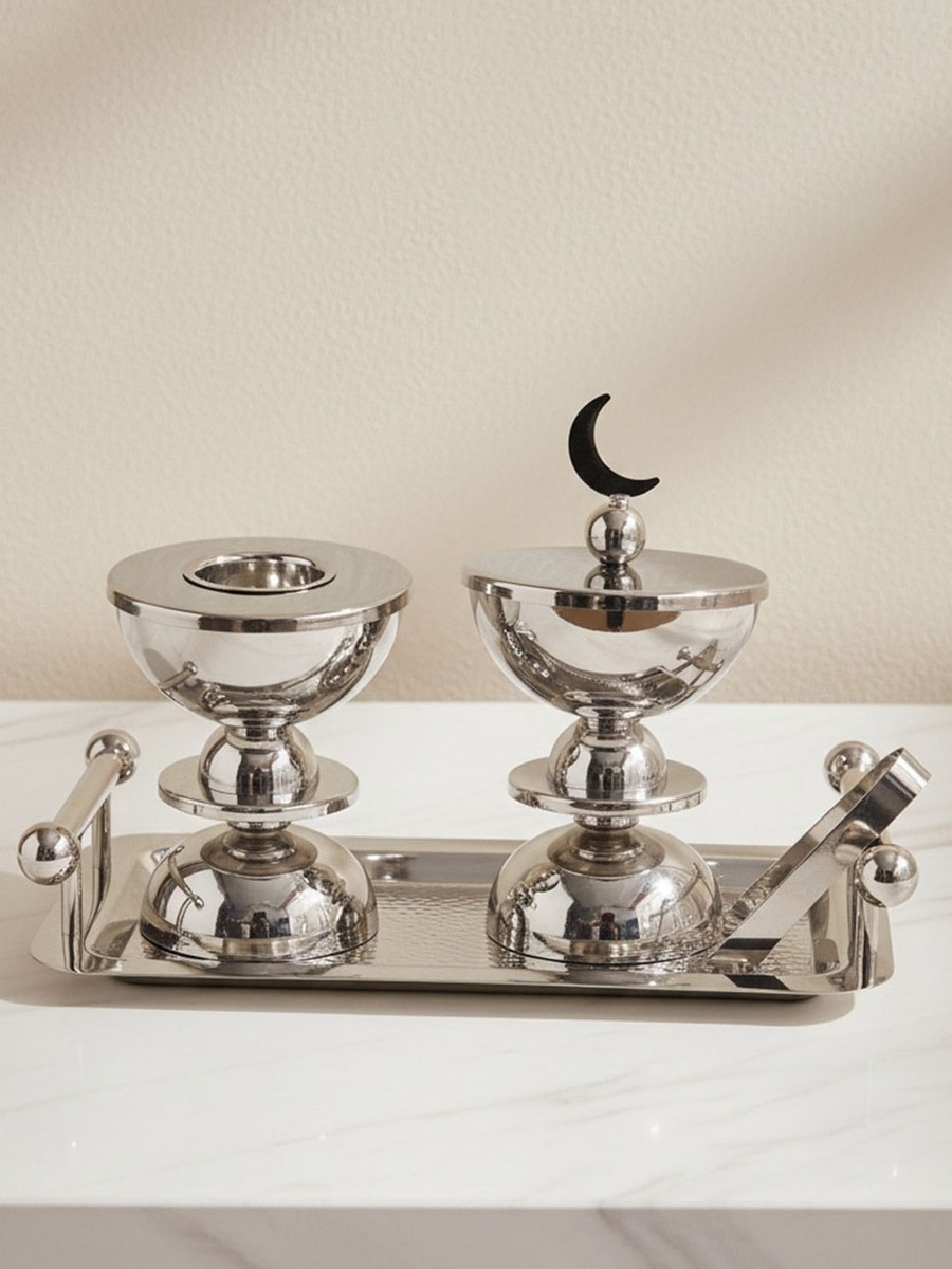 Meher 4-Piece Bukhoor Pot Set