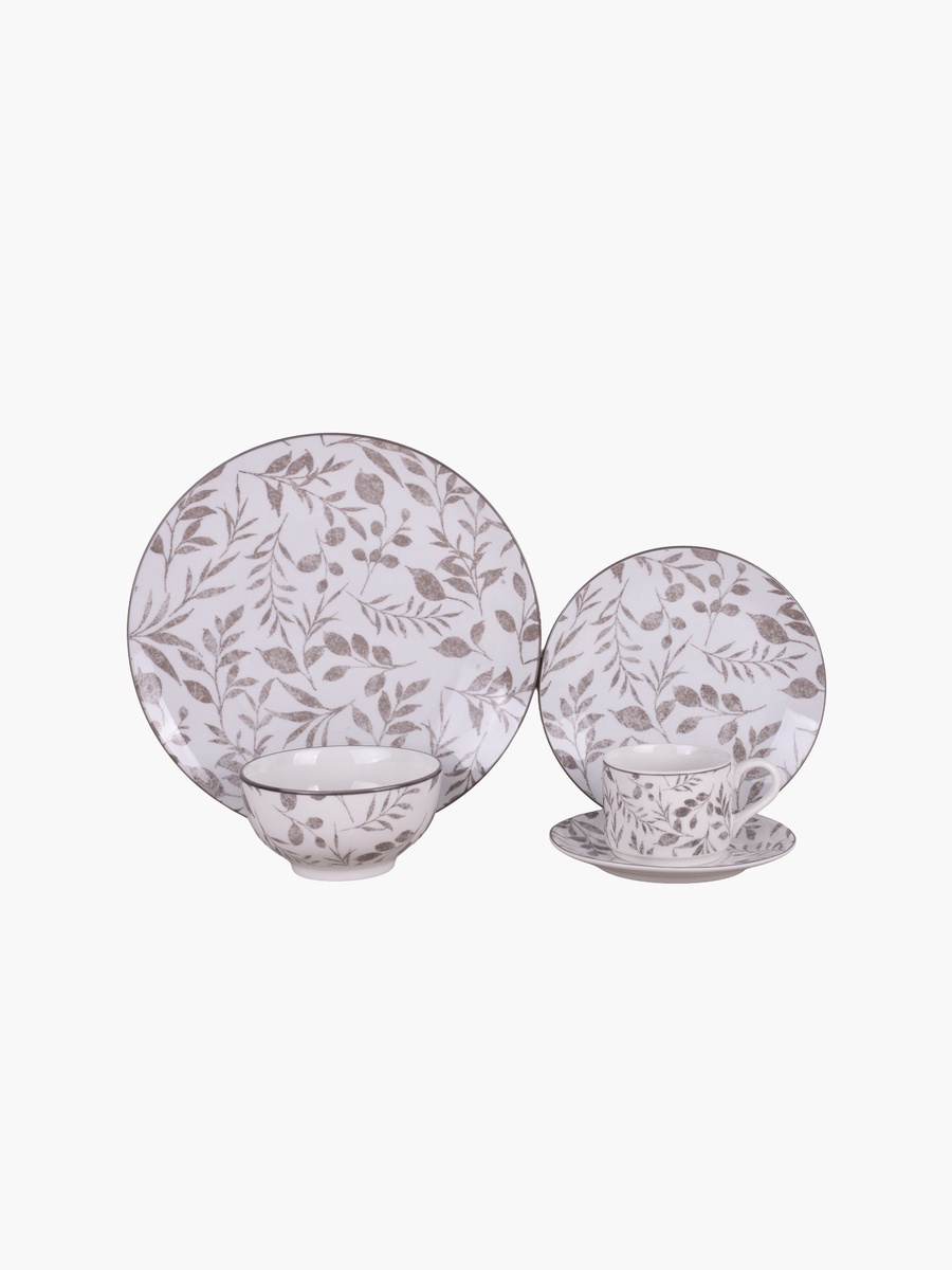Atlanta Foliage 20-Piece Dinner Set - Serves 4