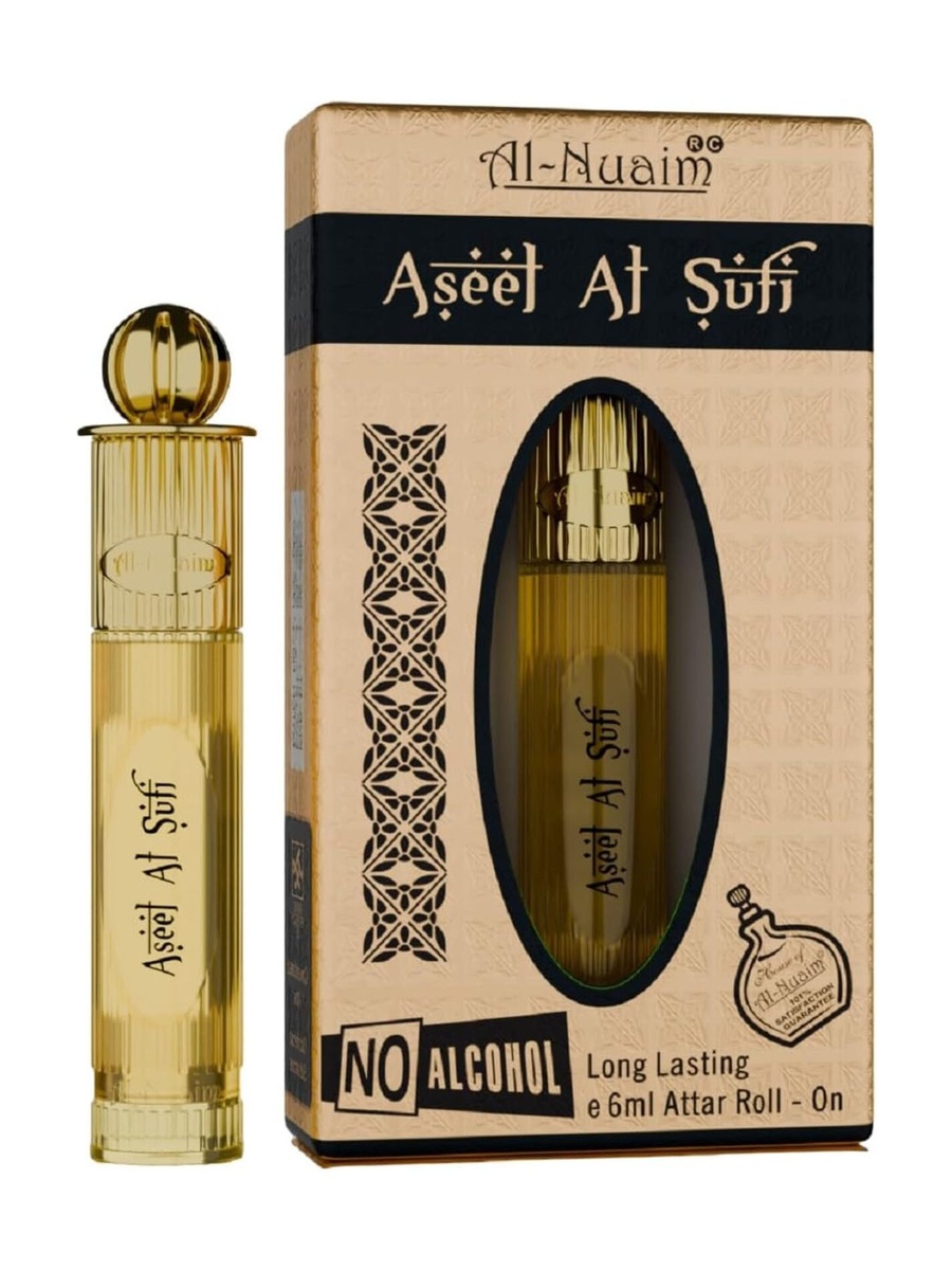 أسيل الصوفي أطار رول أون خالي من الكحول للرجال والنساء -، 6 مل