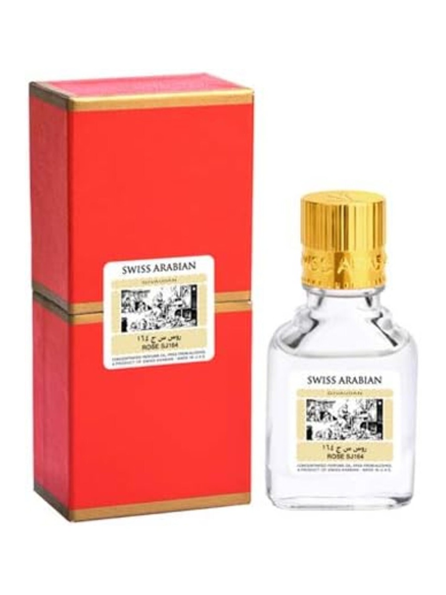 Set of 4 - Rose Concentrated Perfume Oil, 9 ml
