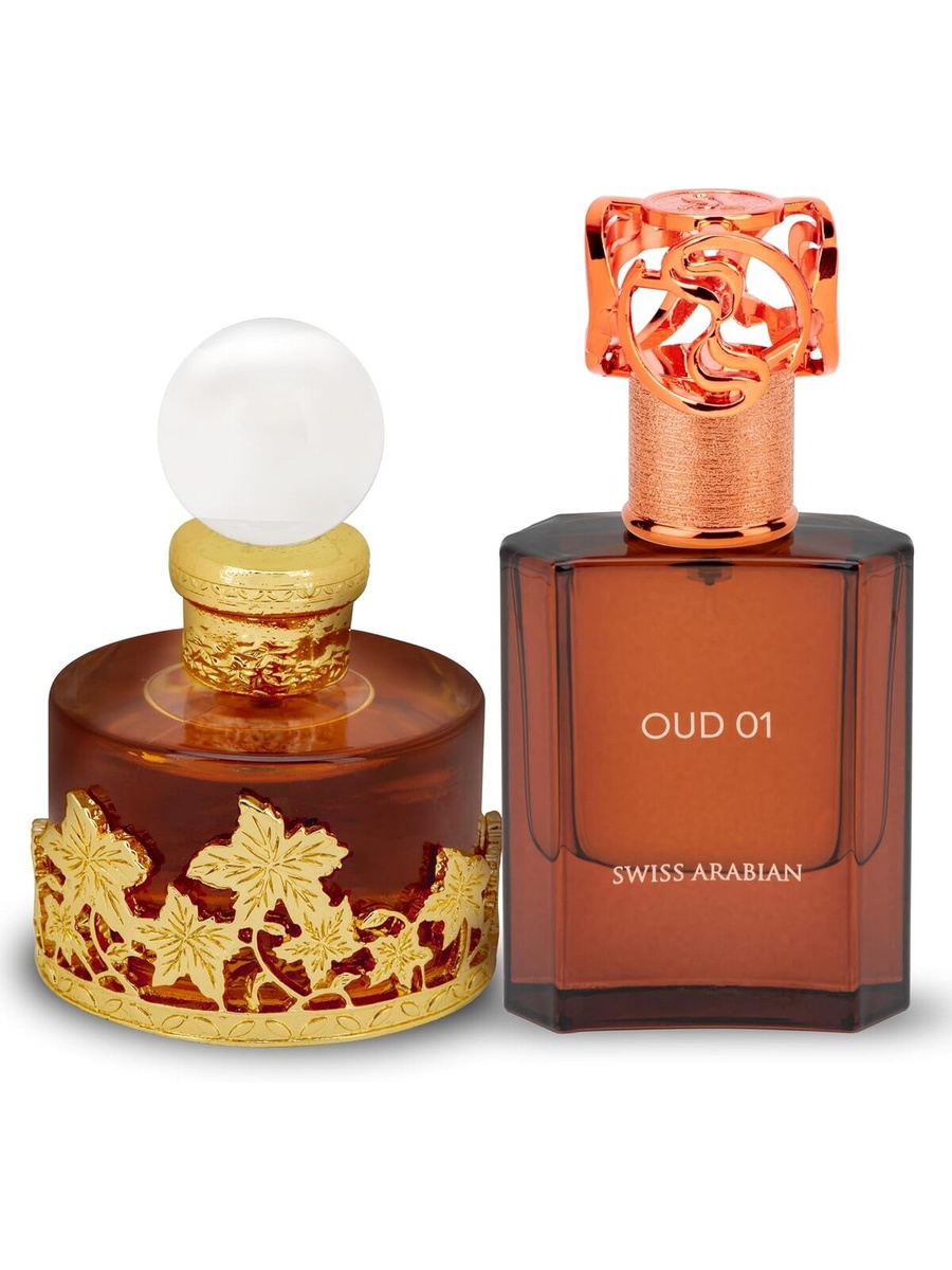 مجموعة عود 01، 50 مل ماء عطر وعود ملكي، 25 مل