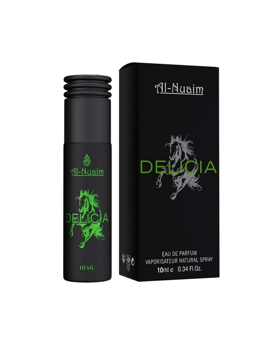 6-Piece Mini Pocket Size EDP Spray Perfume - D Love, Delicia, Mushk Rizali, Blue Wave, Ameer Al Oudh and White Oudh, 10ml