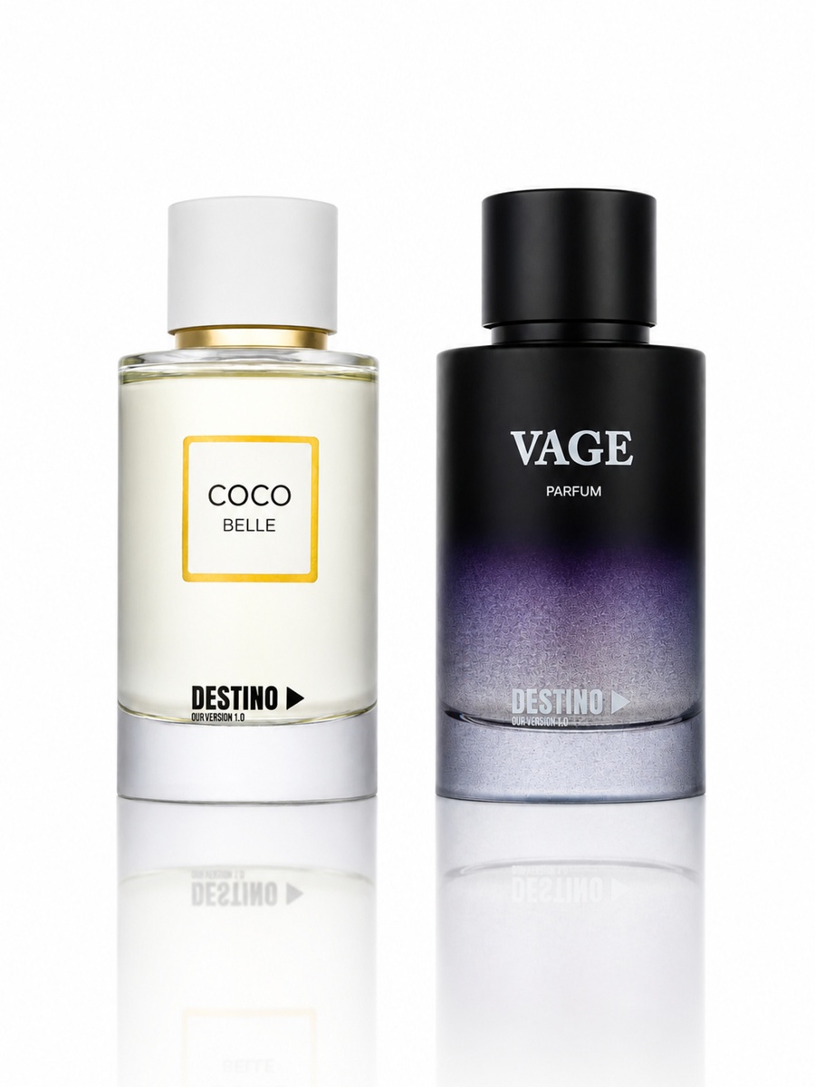 Coco Belle EDP Intense 100ml for Women and Vage Perfume EDP 100ml Combo Set