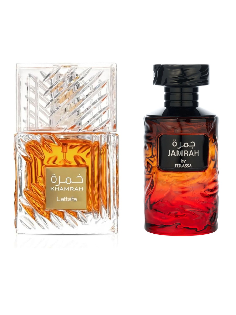 مجموعة عطور خمرة وفراسة جمرة ماء عطر، 100 مل