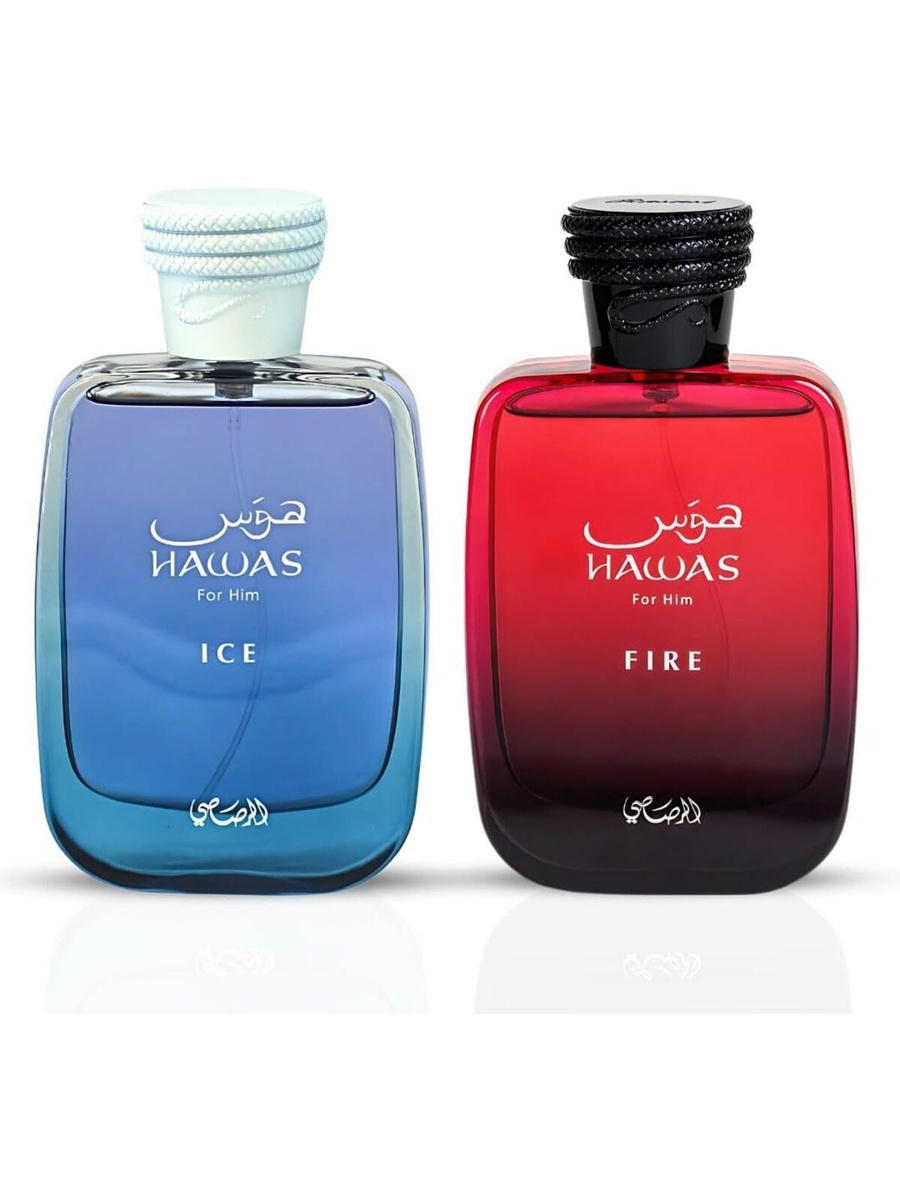 بخاخ حواس أيس له وحواس فاير ماء عطر، 100 مل