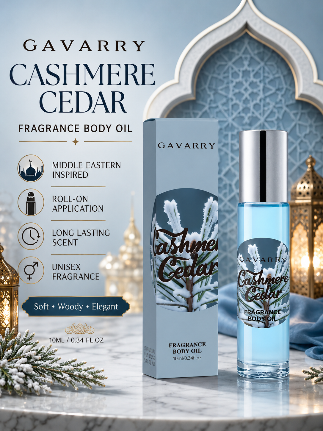 Gavarry Cashmere Cedar Fragrance Oil 10ml