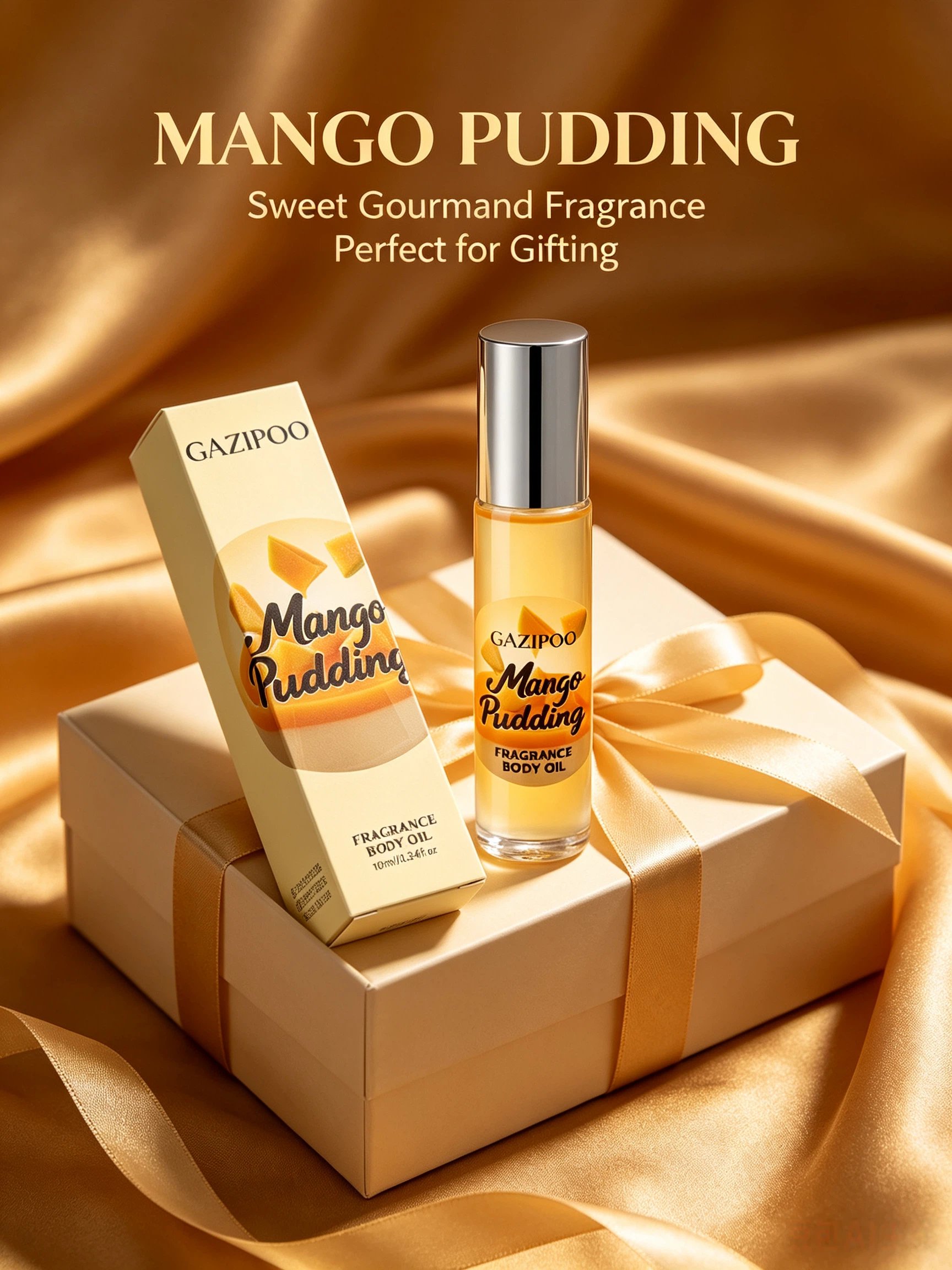 Gazipoo Mango Pudding Fragrance Body Oil 10ml