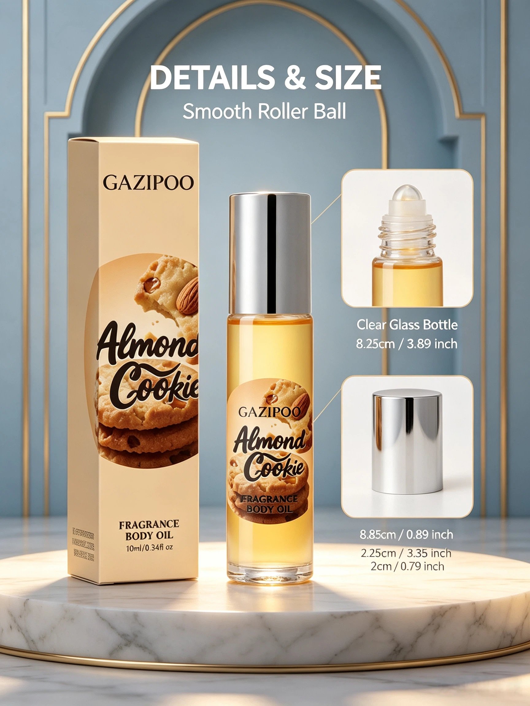 زيت عطري برائحة كوكيز اللوز 10 مل