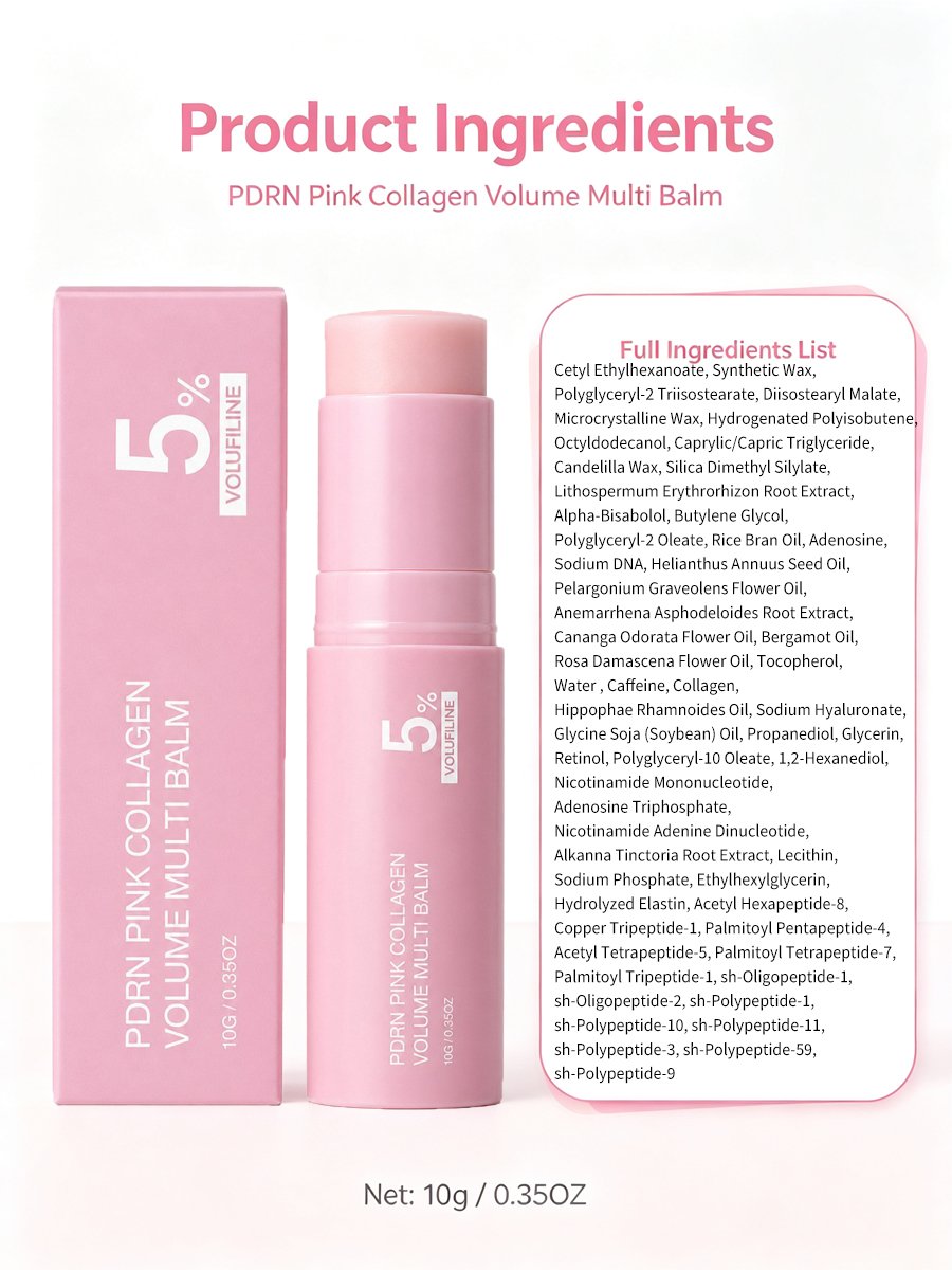 5% PDRN Pink Collagen Volume Multi Balm, 10g