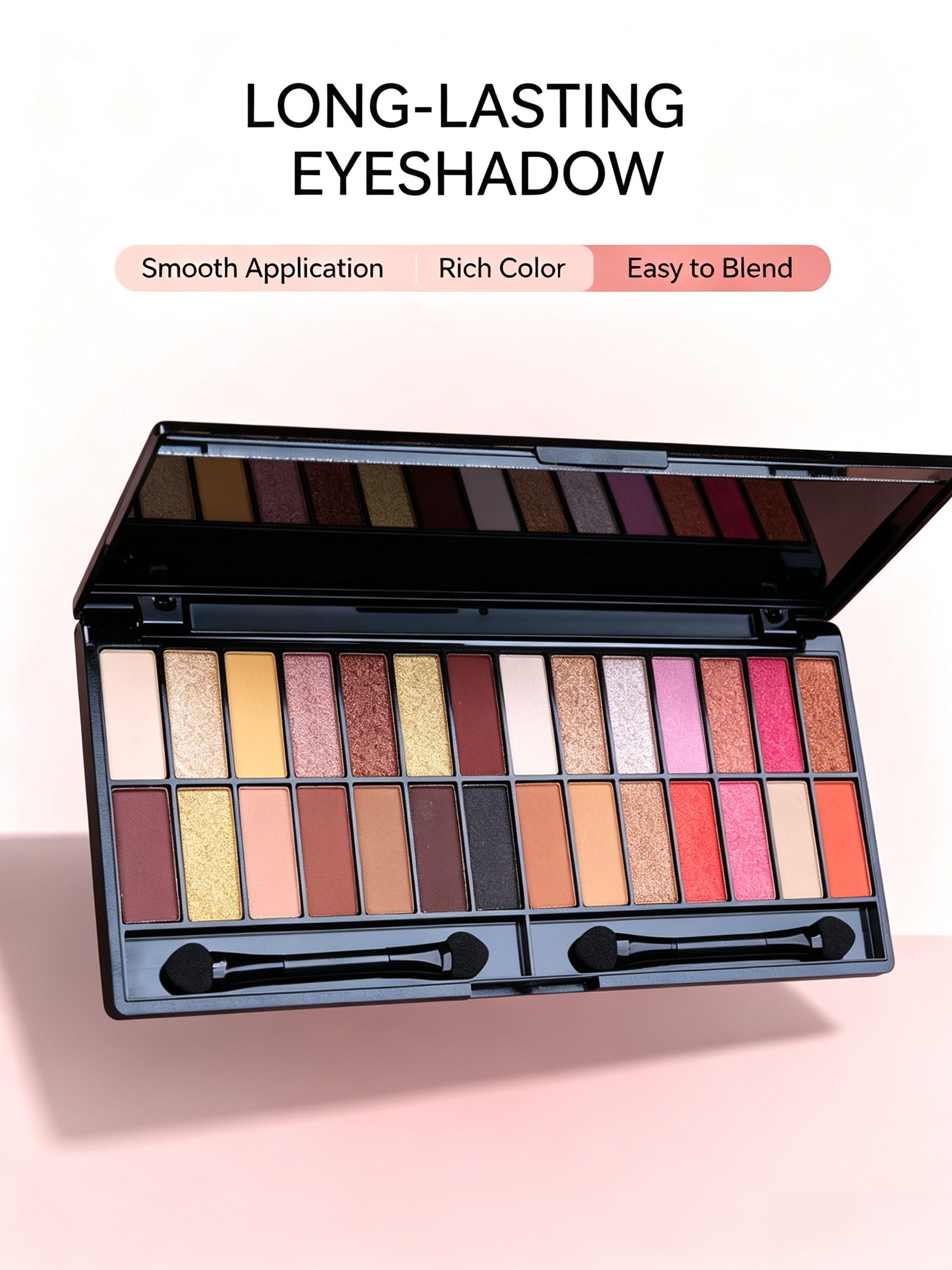 28-Shade Professional Matte and Shimmer Eyeshadow Palette