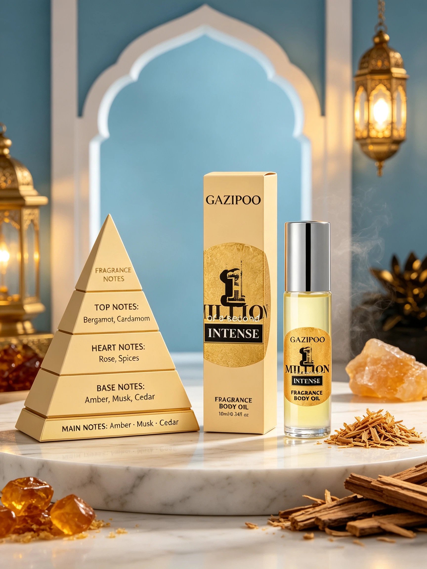 زيت عطر شرقي جازيبو ميليون إنتنس