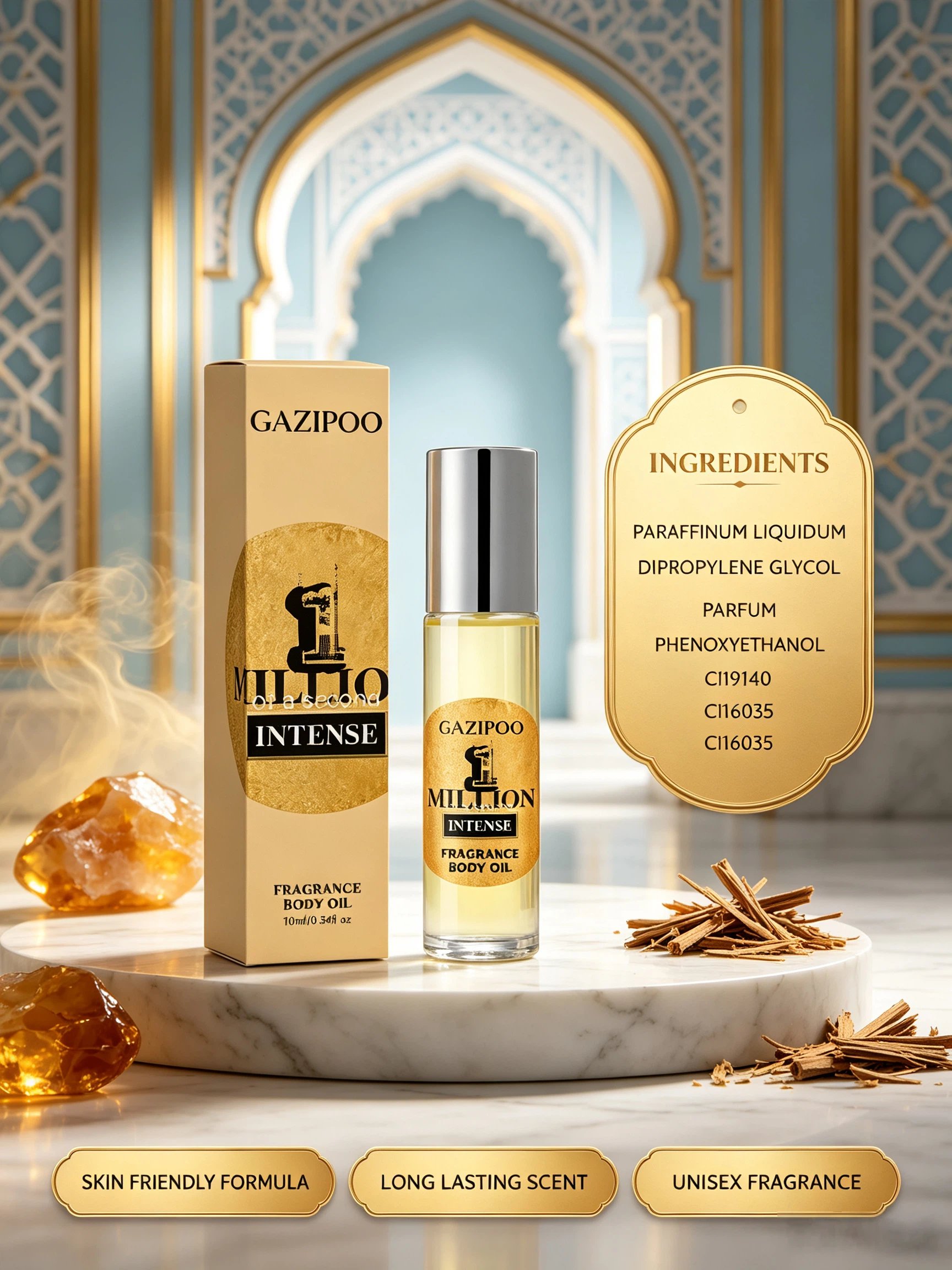 زيت عطر شرقي جازيبو ميليون إنتنس