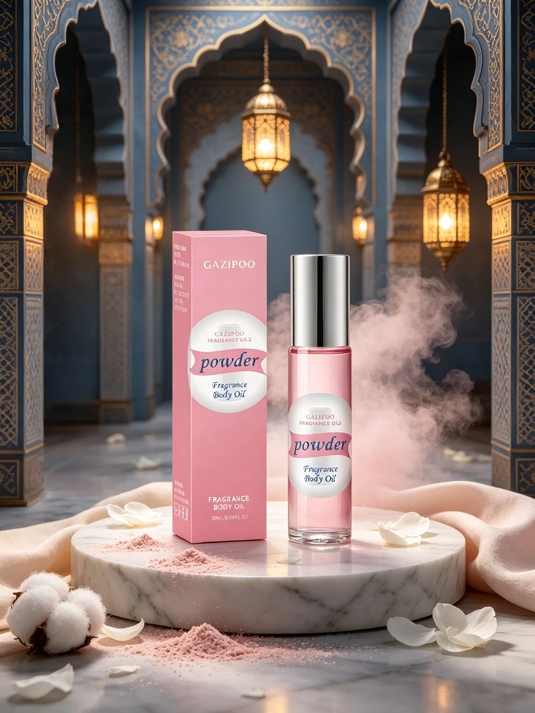 Gazipoo Powder Fragrance Body Oil 10ml