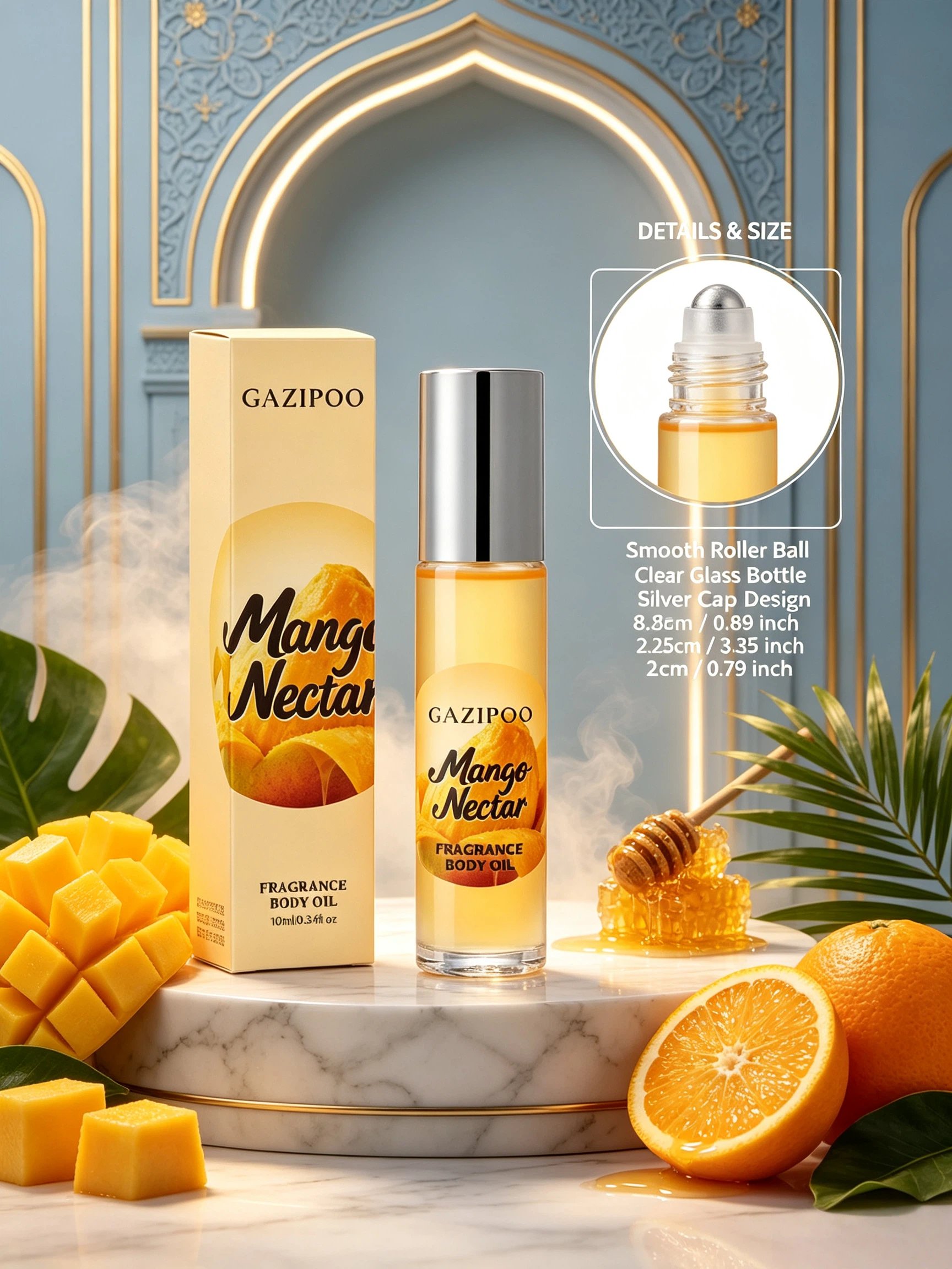 Gazipoo Mango Nectar Fragrance Body Oil 10ml