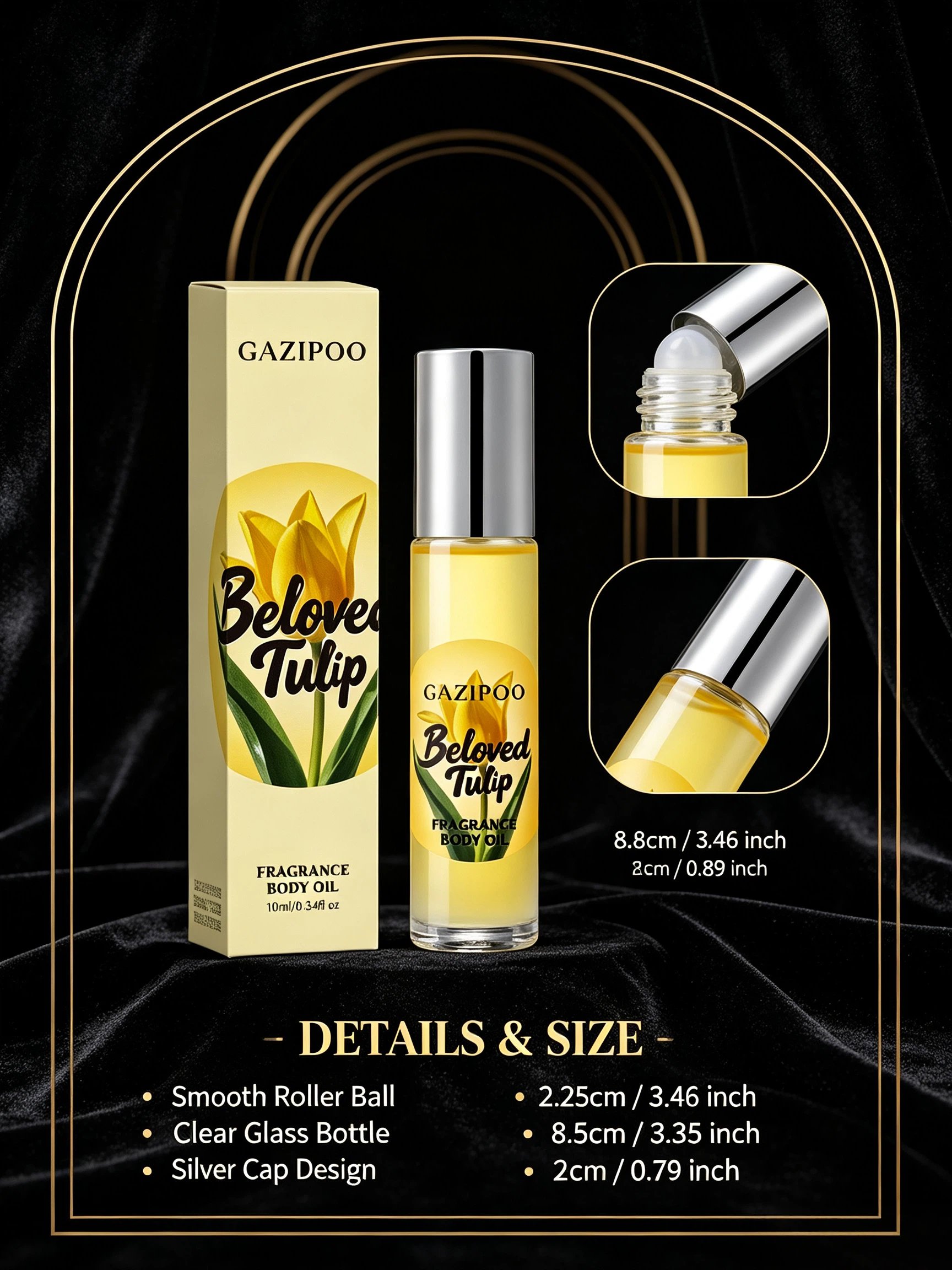 Beloved Tulip Fragrance Body Oil 10ml