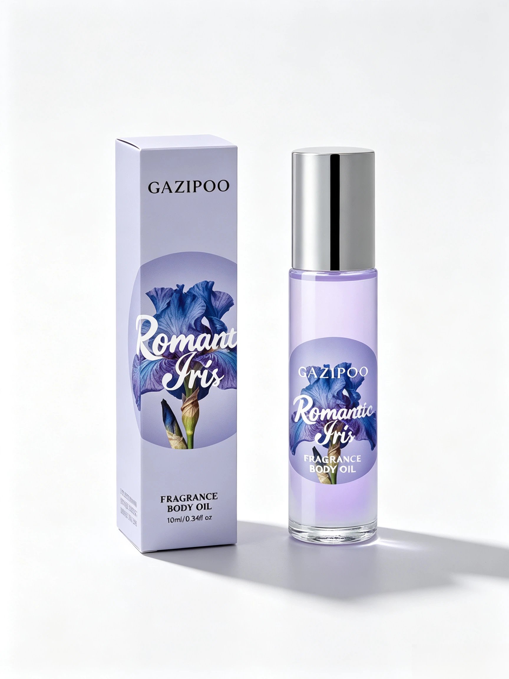 زيت عطر للجسم برائحة الزهور رومانتيك ايريس 10 مل