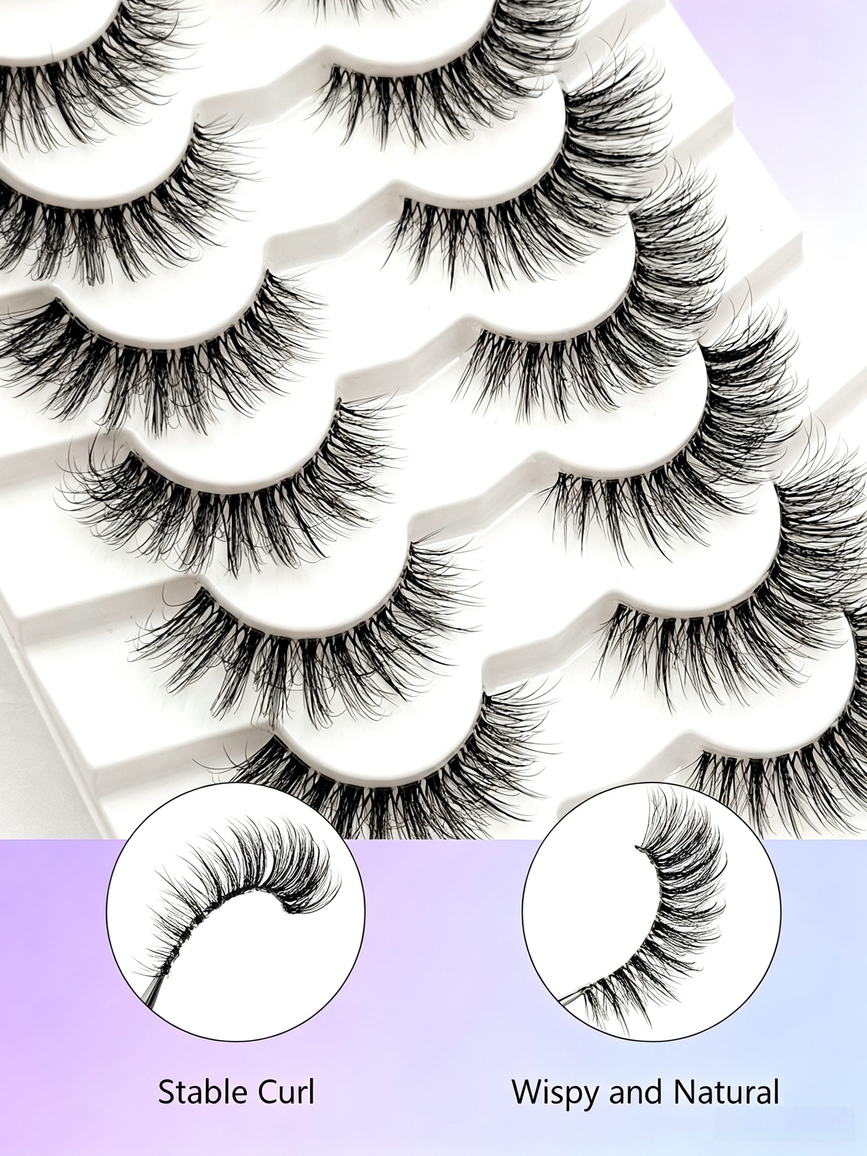 Voluminous Lengthening False Eyelashes
