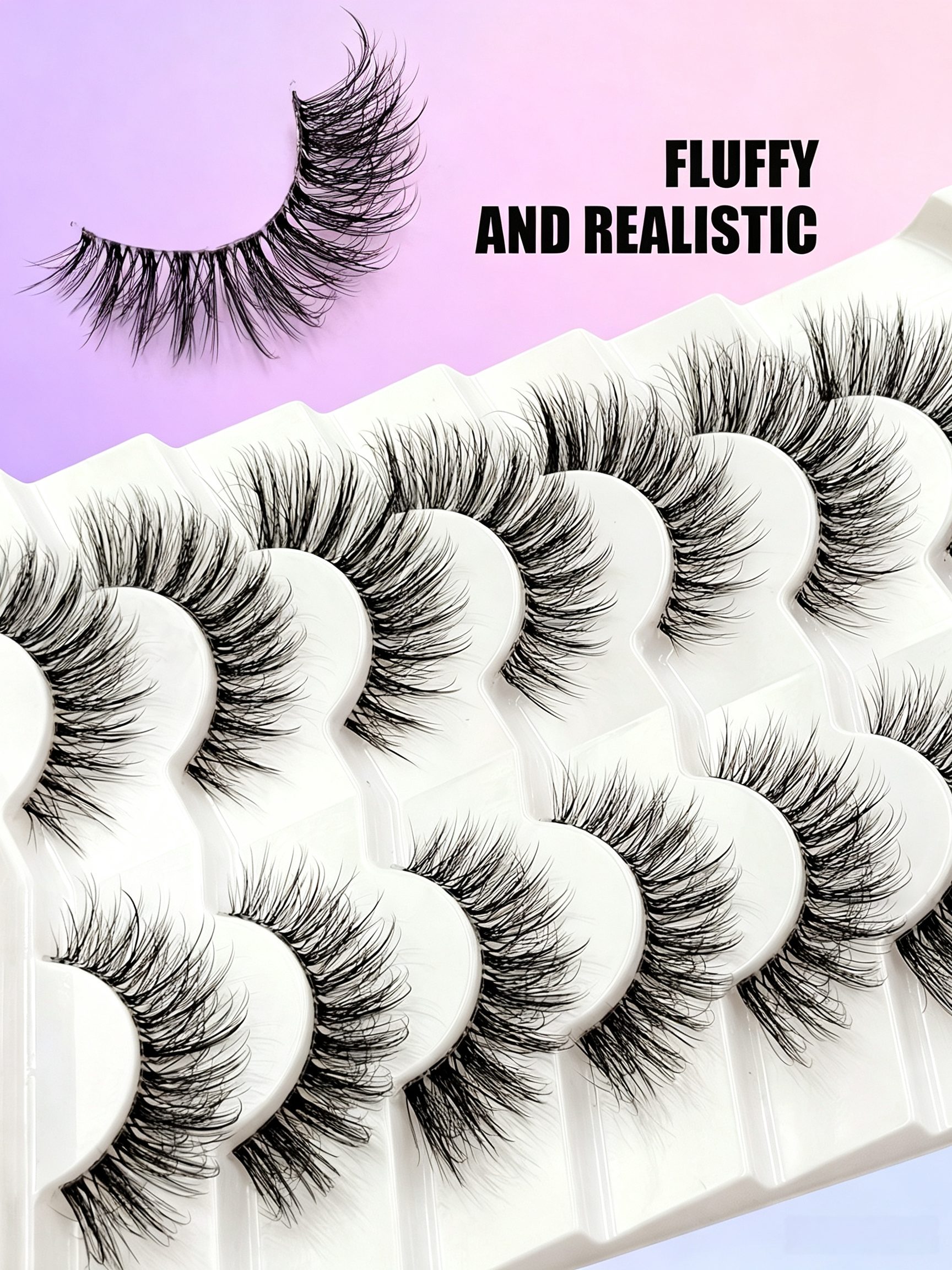 Voluminous Lengthening False Eyelashes