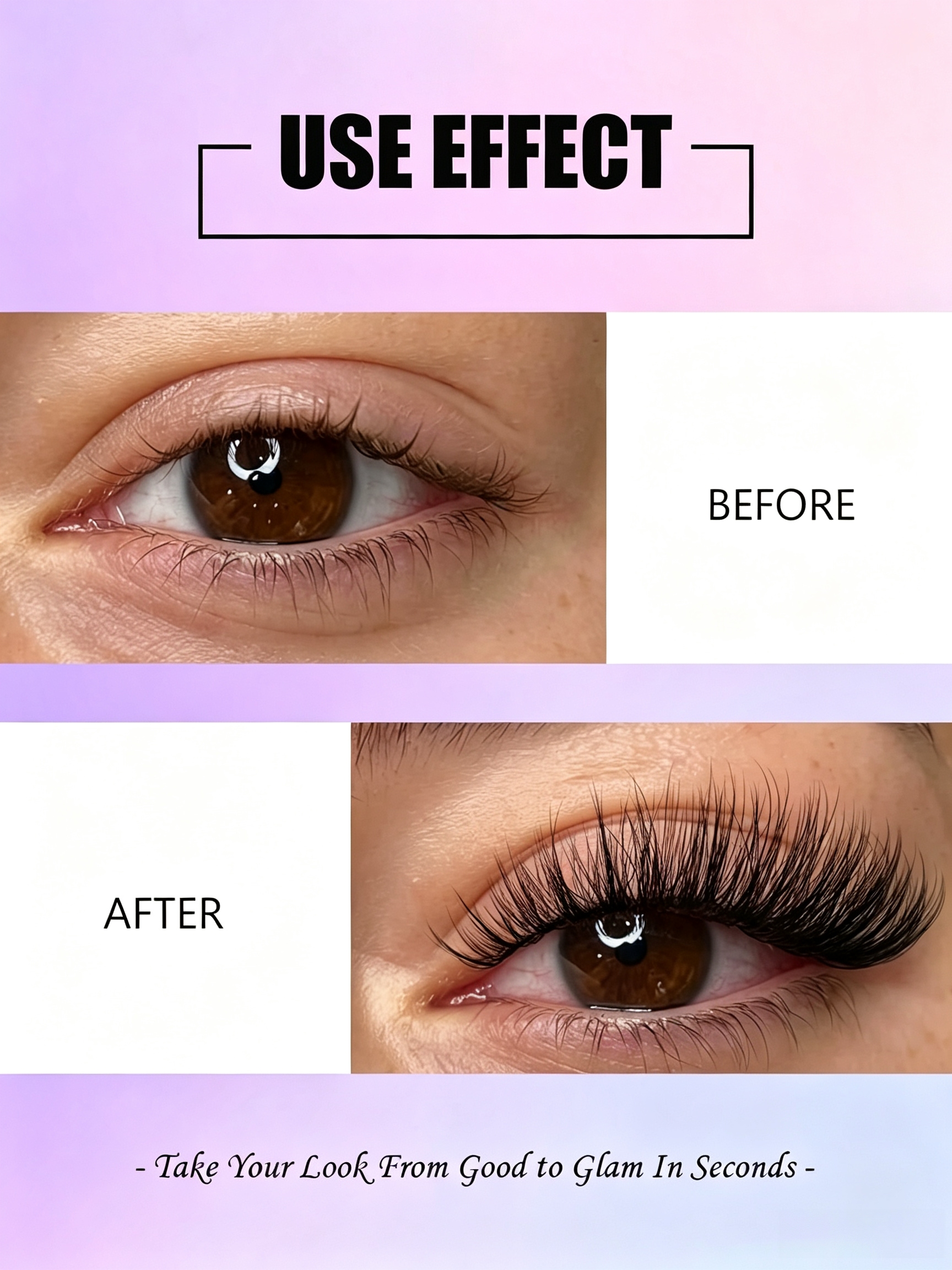 Voluminous Lengthening False Eyelashes