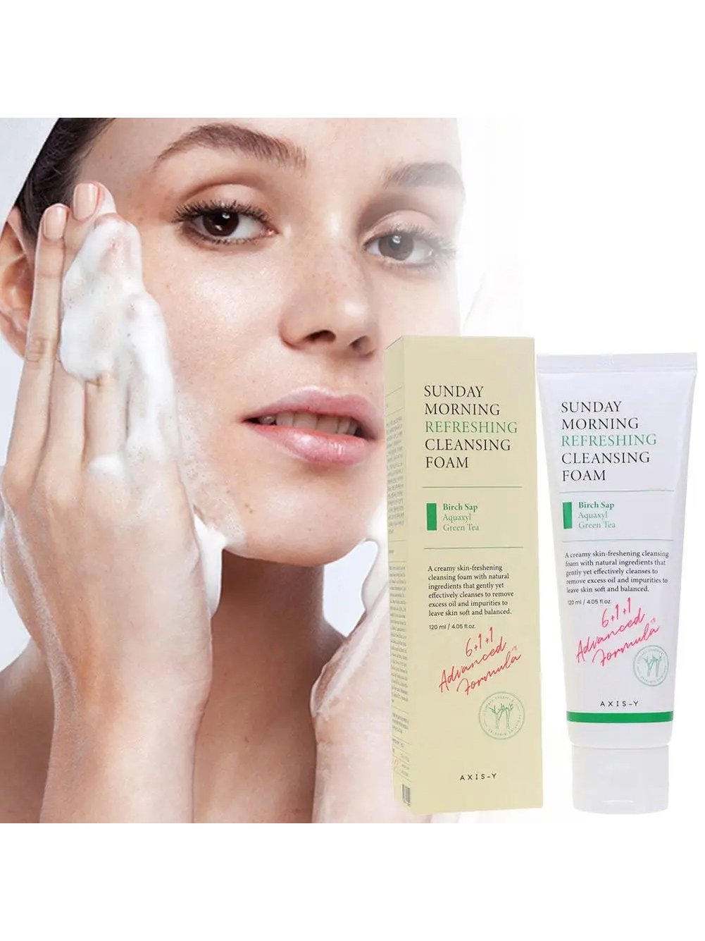 Sunday Morning Refreshing Cleansing Foam, 120ml