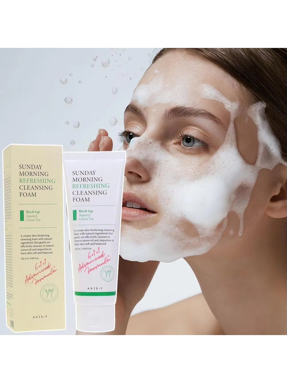 Sunday Morning Refreshing Cleansing Foam, 120ml