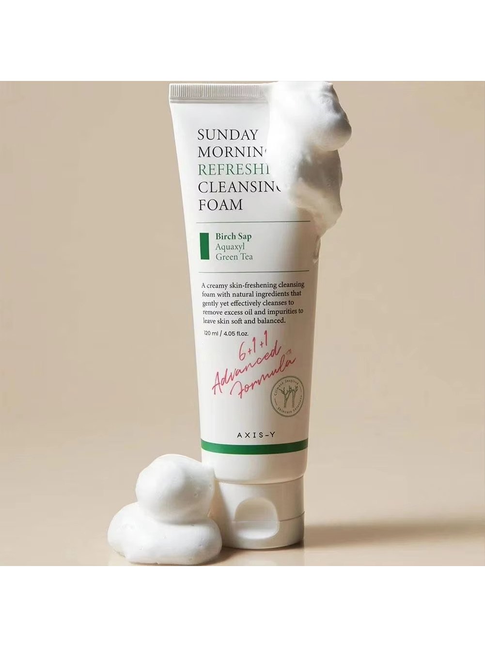 Sunday Morning Refreshing Cleansing Foam, 120ml