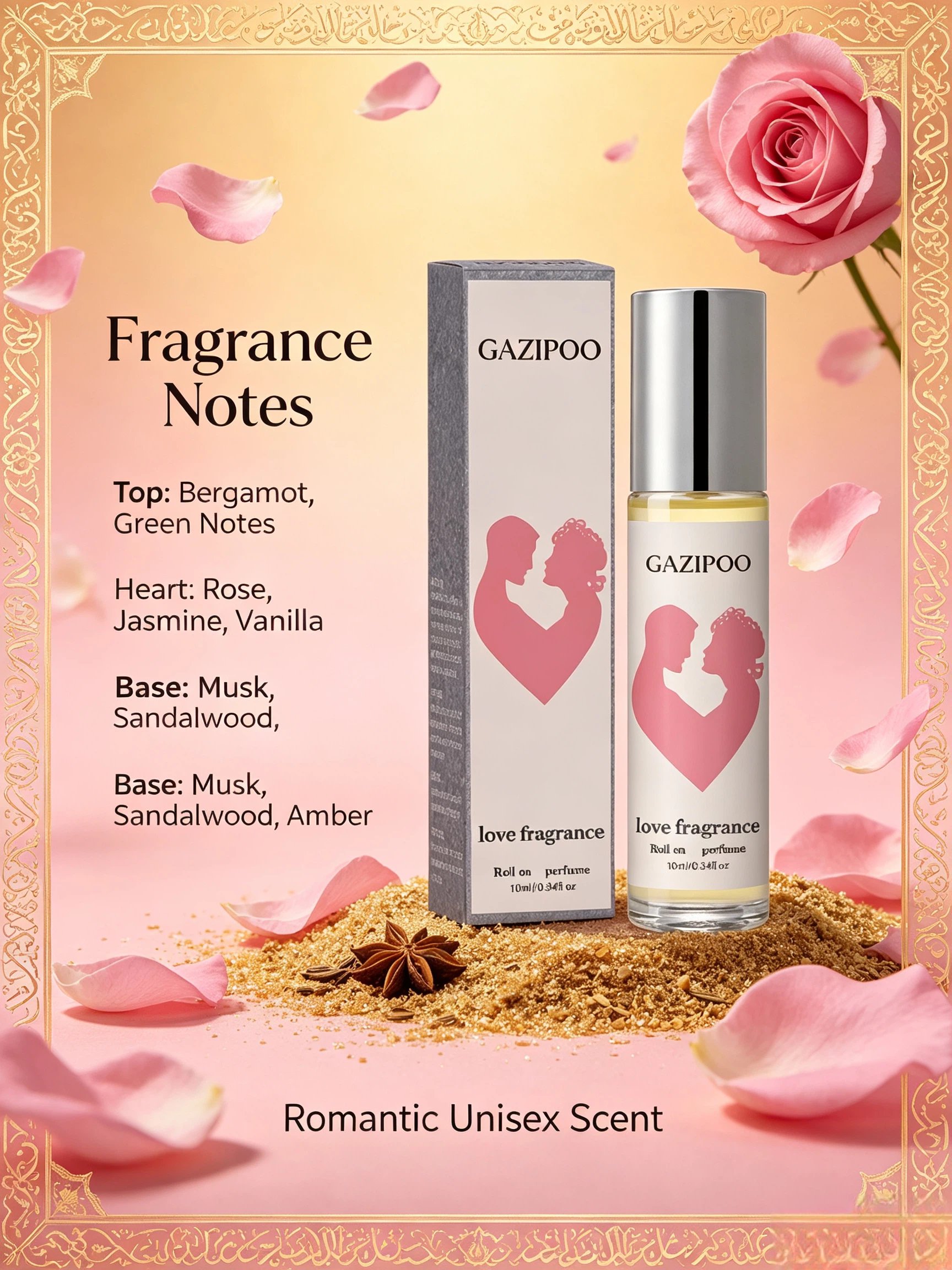 عطر رول أون غازيبو لوف 10 مل