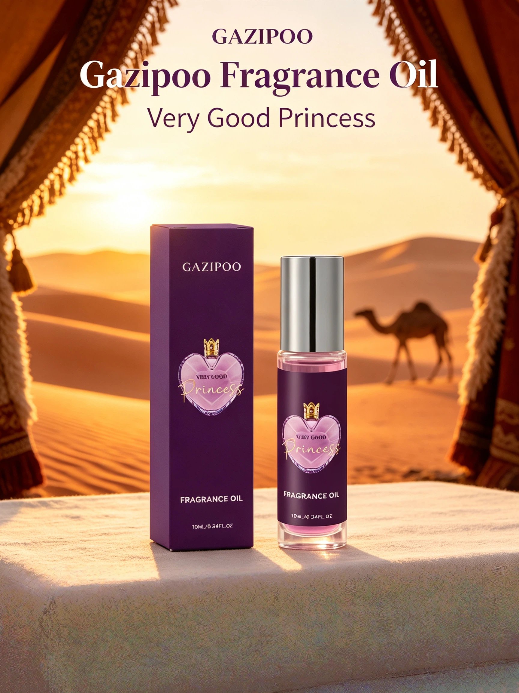 Gazipoo Very Good Princess Floral Fragrance Oil 10ml