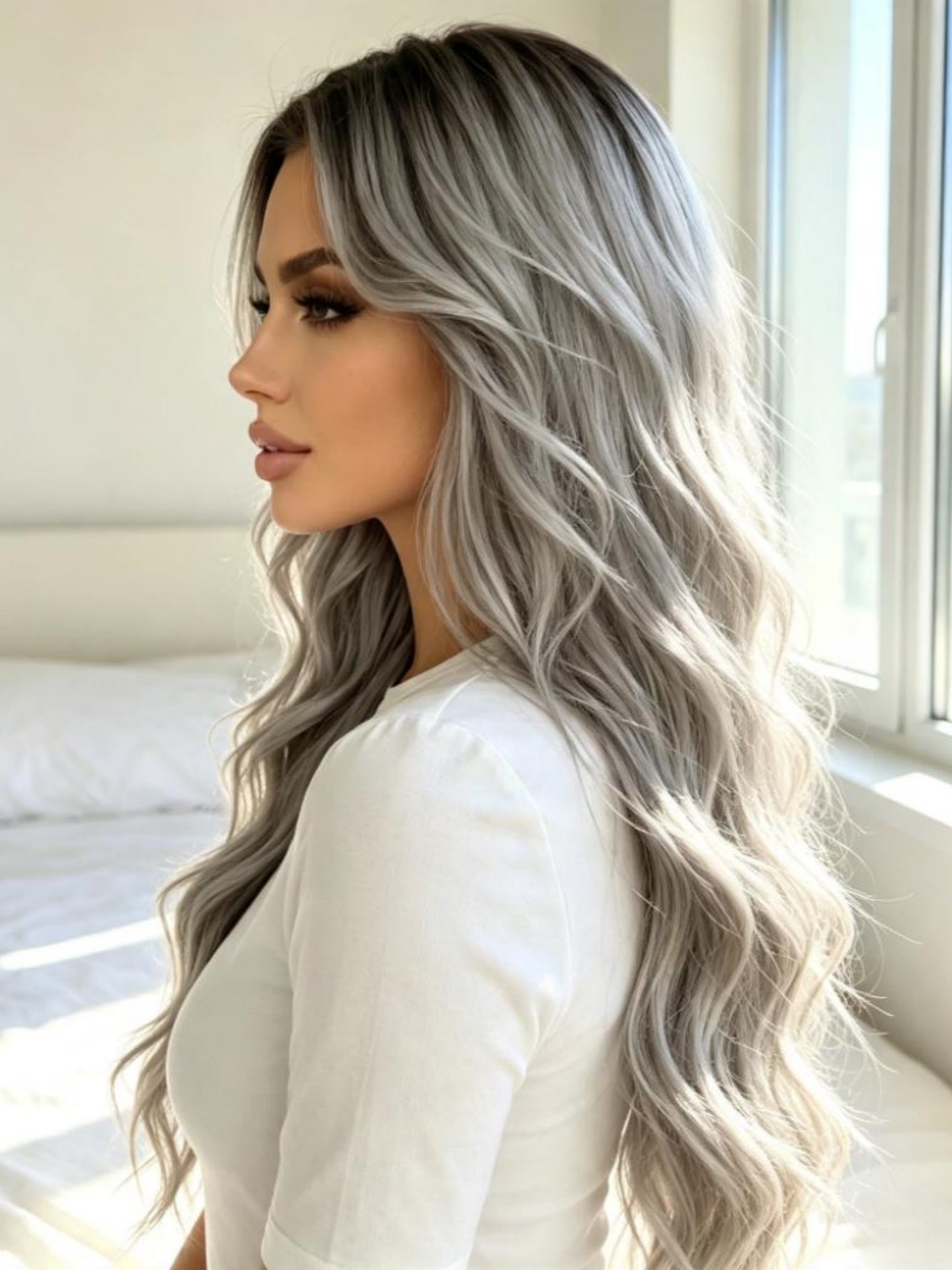 Multi Wavy Long Hair Wig