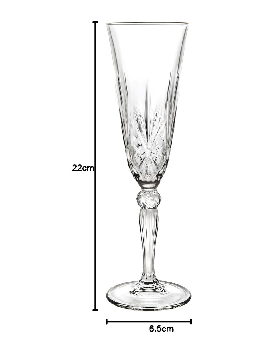 Melodia Champagne Flute Set 6pc 16cl (238460)