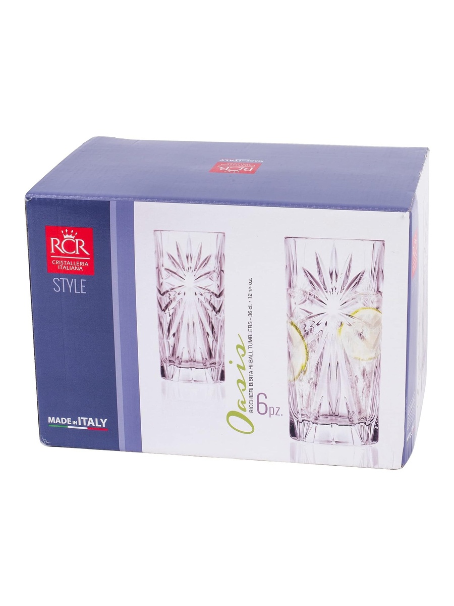 Oasis Hi Ball Tumbler Tumbler Set 6Pc 36Cl