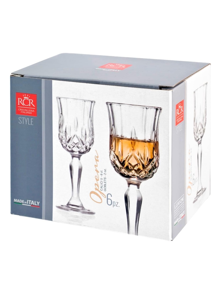 Opera Stem Glass Set 6pc 6Cl