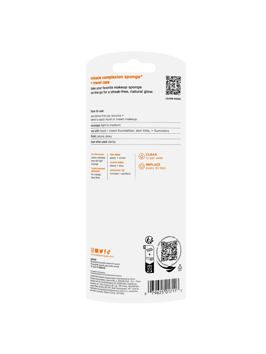 Miracle Complexion Sponge + Travel Case