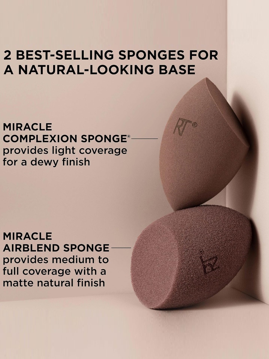 Bare Finish Sponge Duo