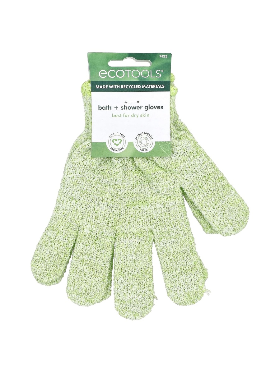 Exfoliating Gloves Green - R