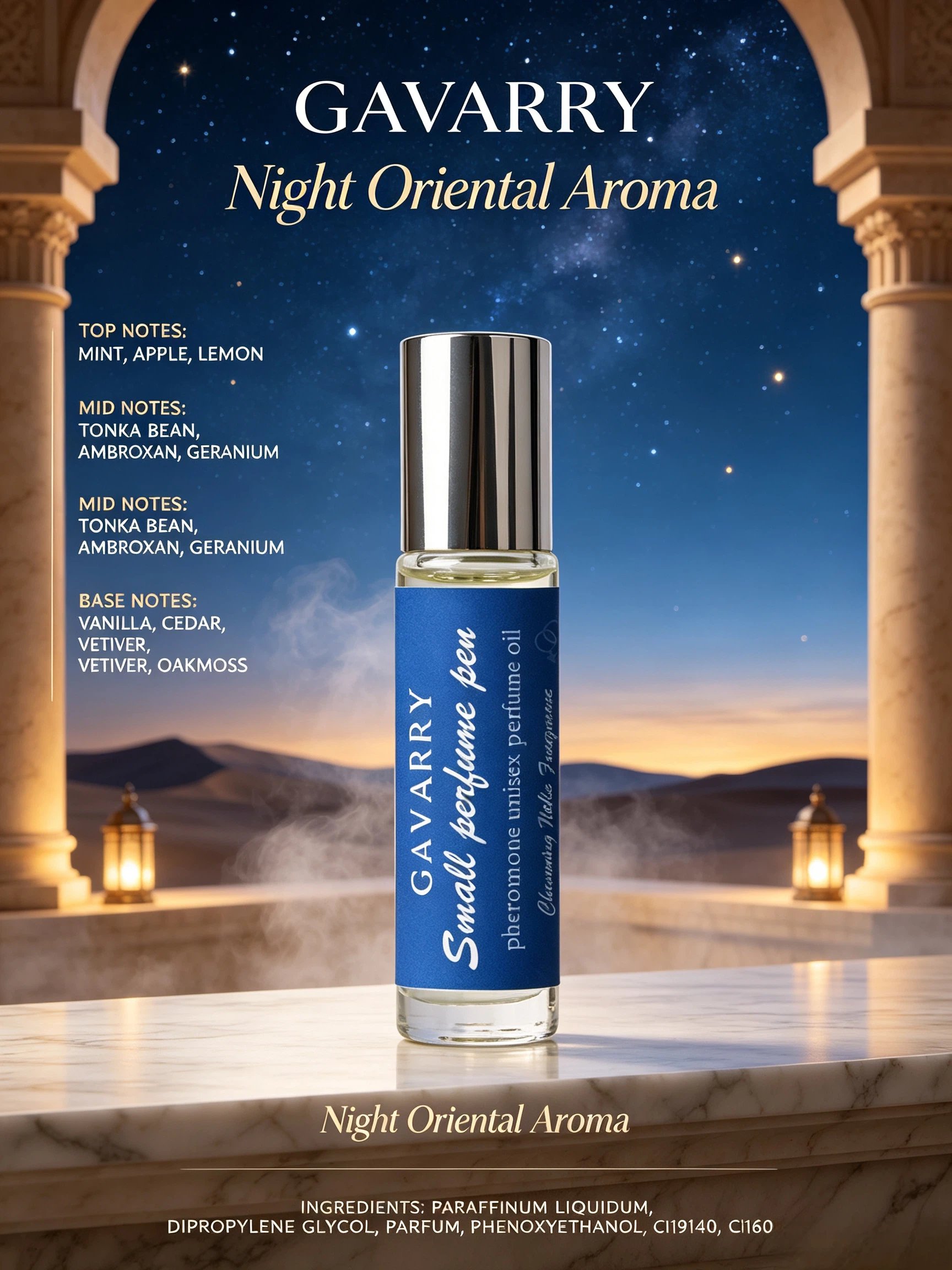 GAVARRY Pheromone Unisex Perfume Oil