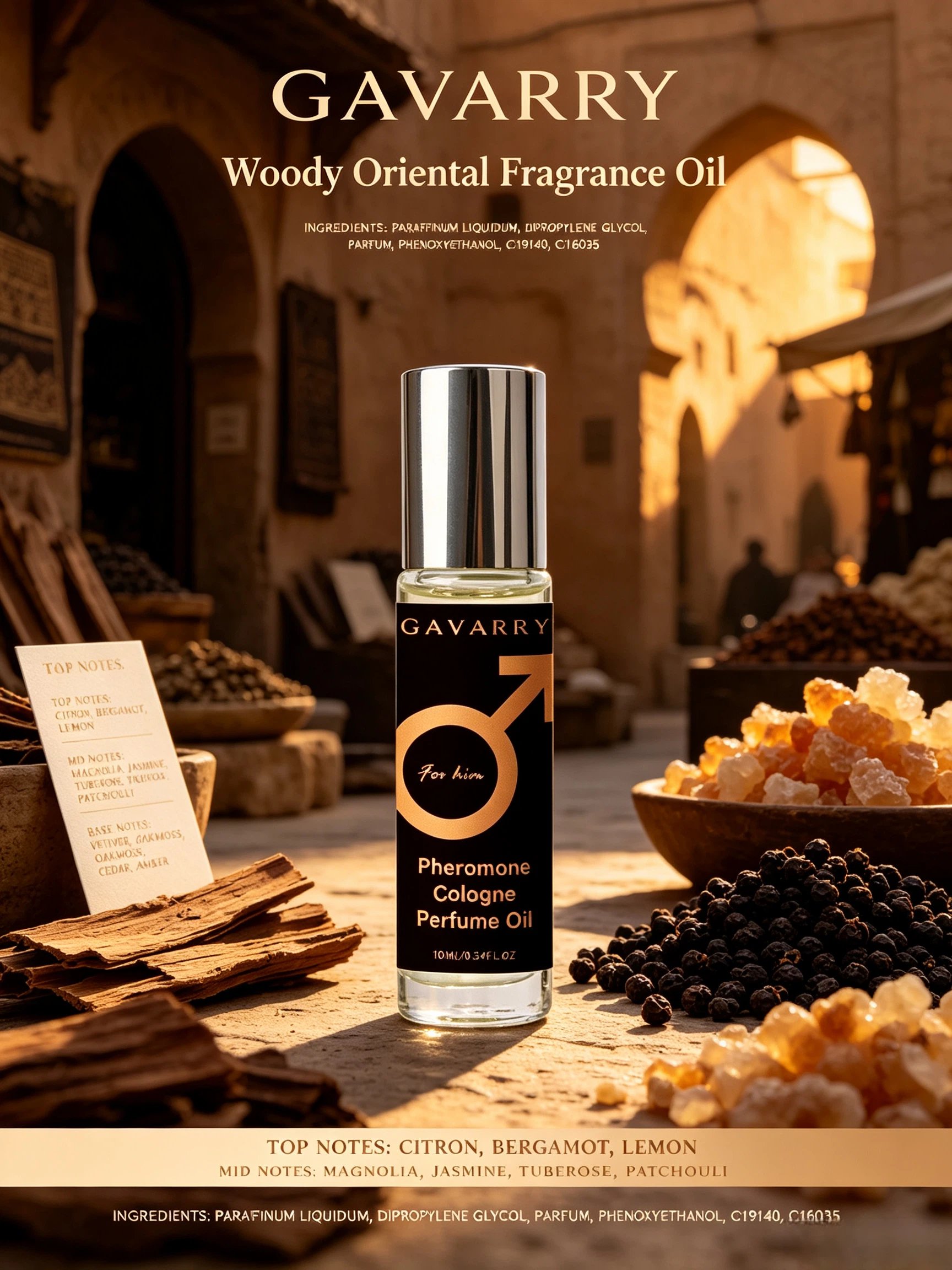 Gavarry Pheromone Cologne Oil