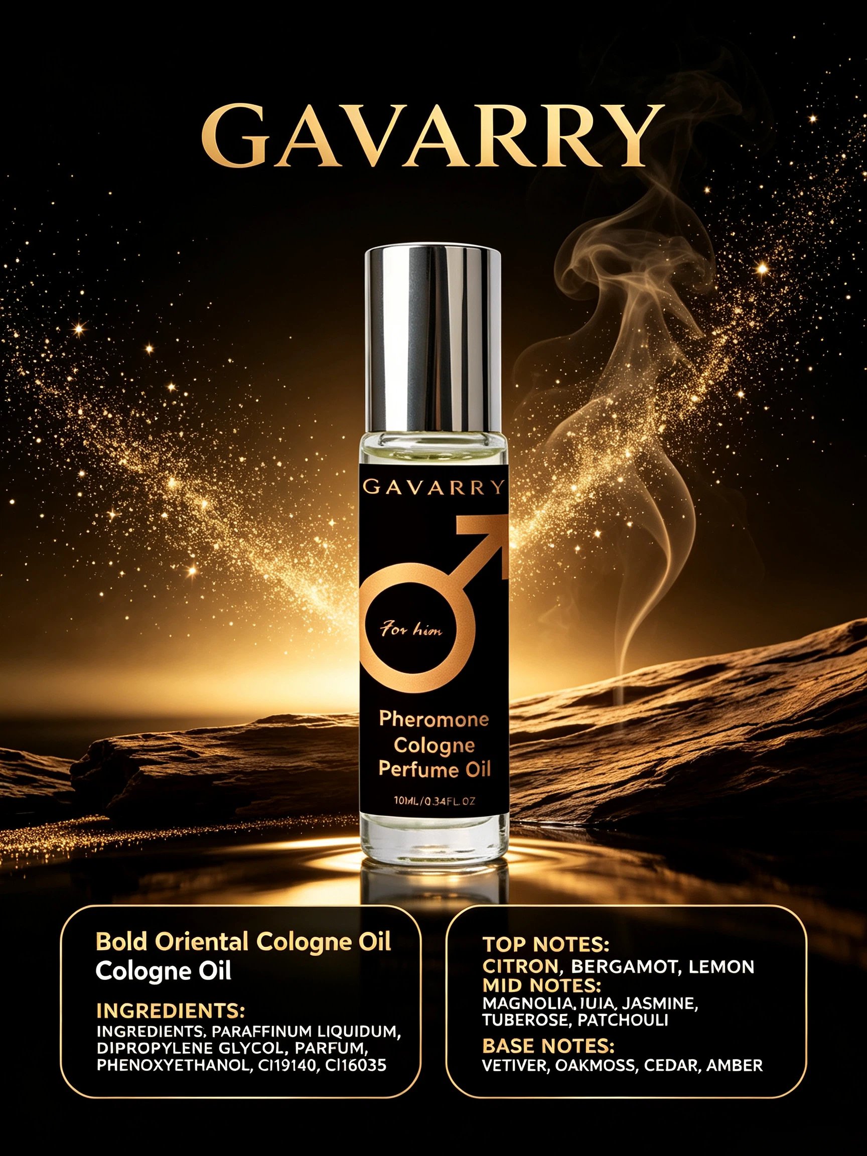 Gavarry Pheromone Cologne Oil
