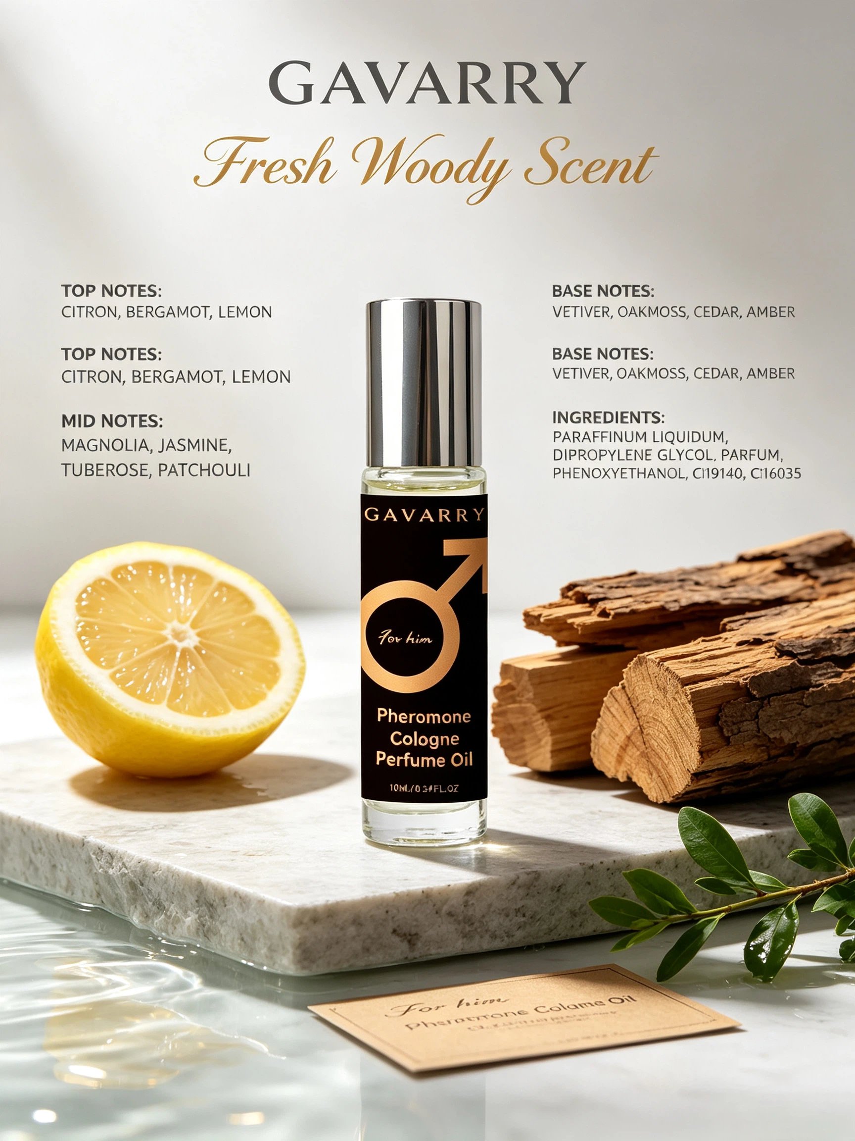 Gavarry Pheromone Cologne Oil