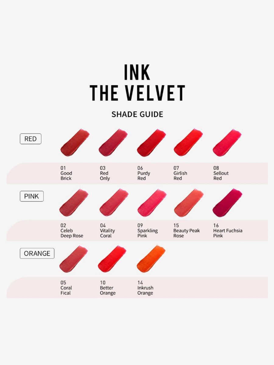 Ink Velvet 016 Heart Fuchsia Pink