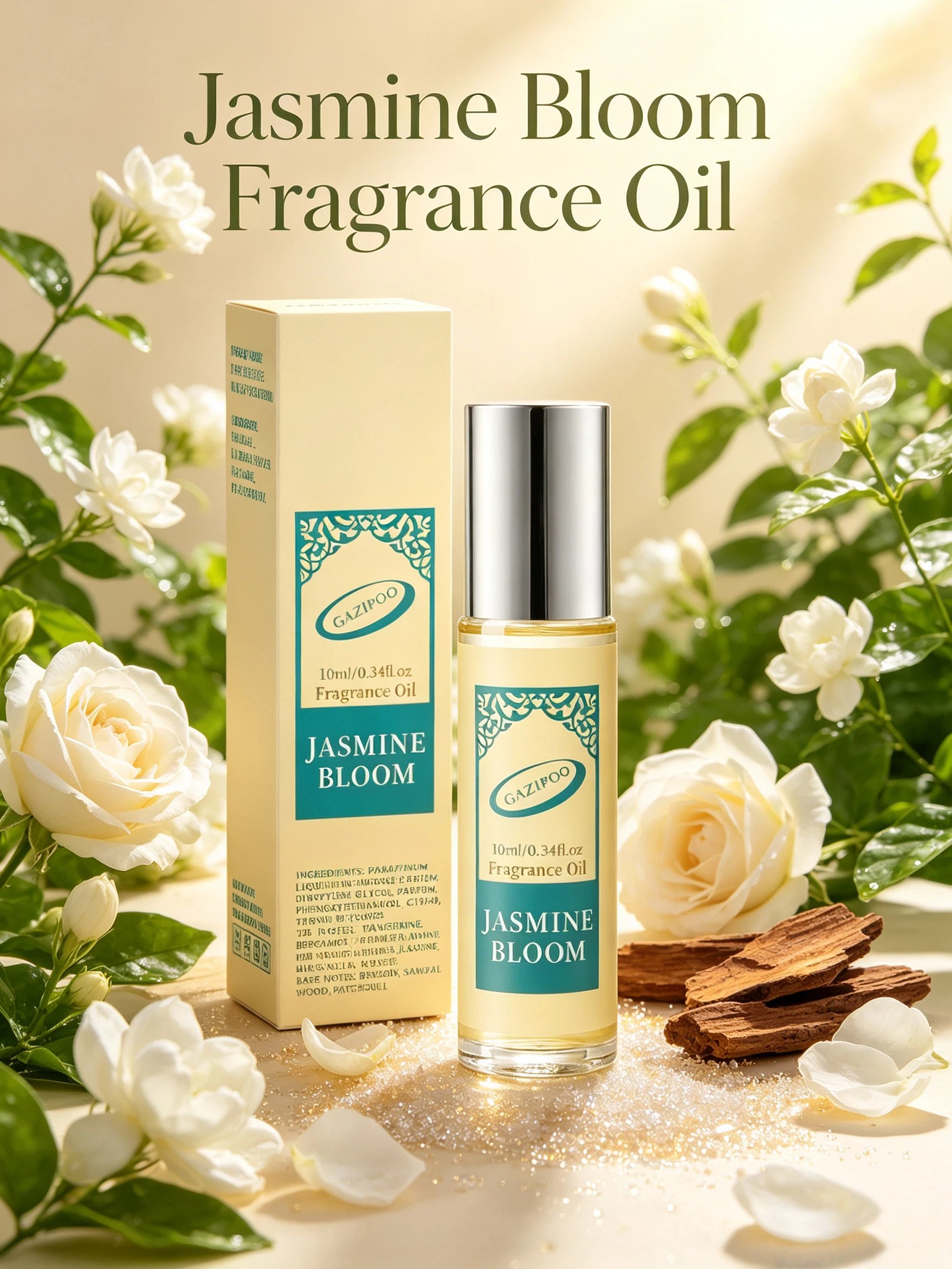 Jasmine Bloom Floral Fragrance Oil