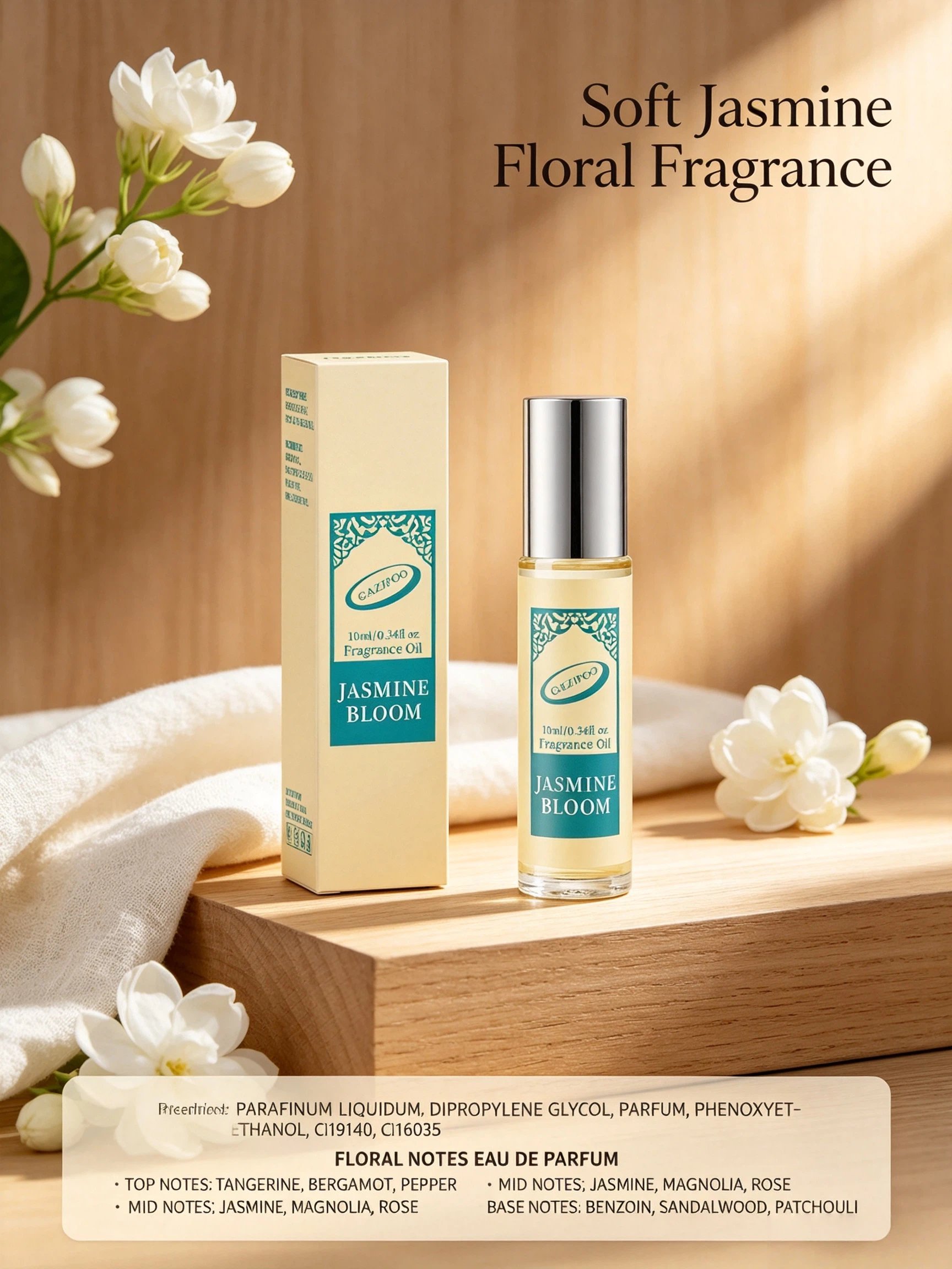 Jasmine Bloom Floral Fragrance Oil